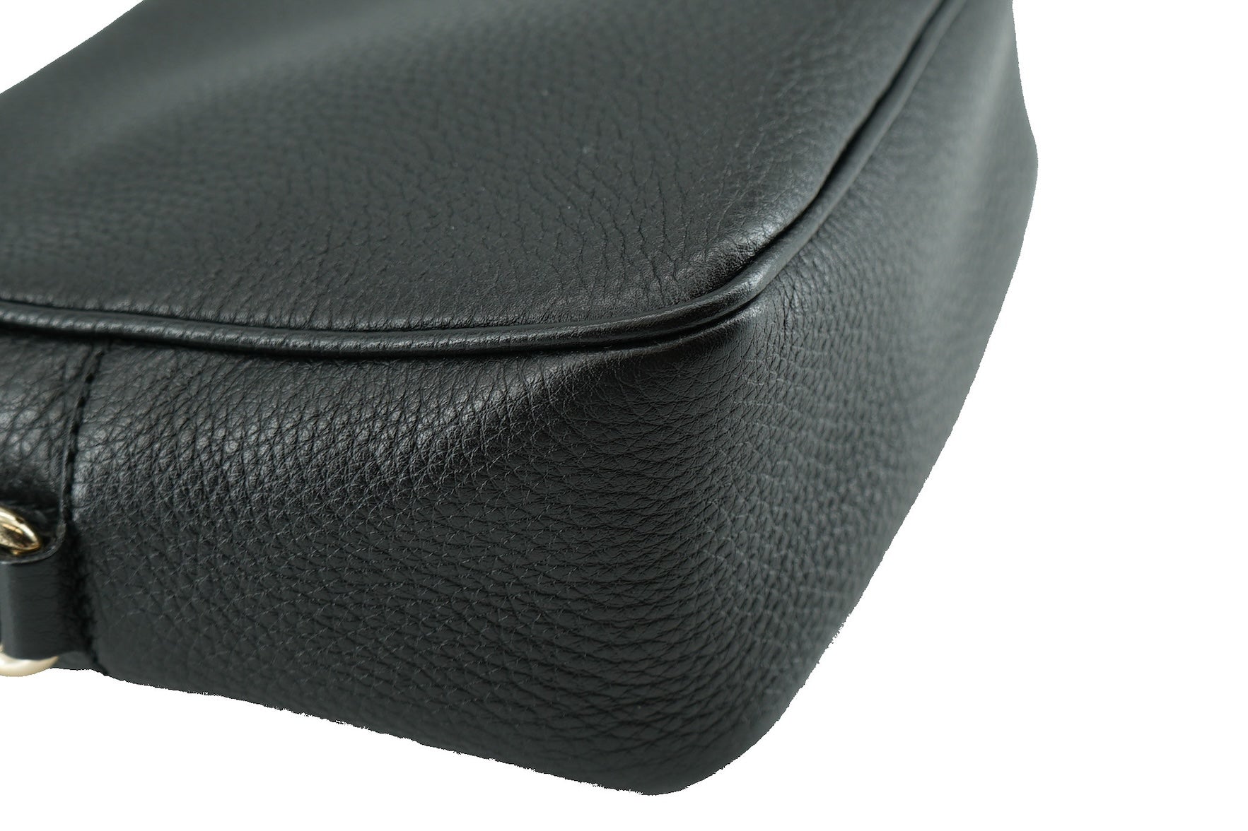 Gucci black leather Soho Disco crossbody 303364 493879