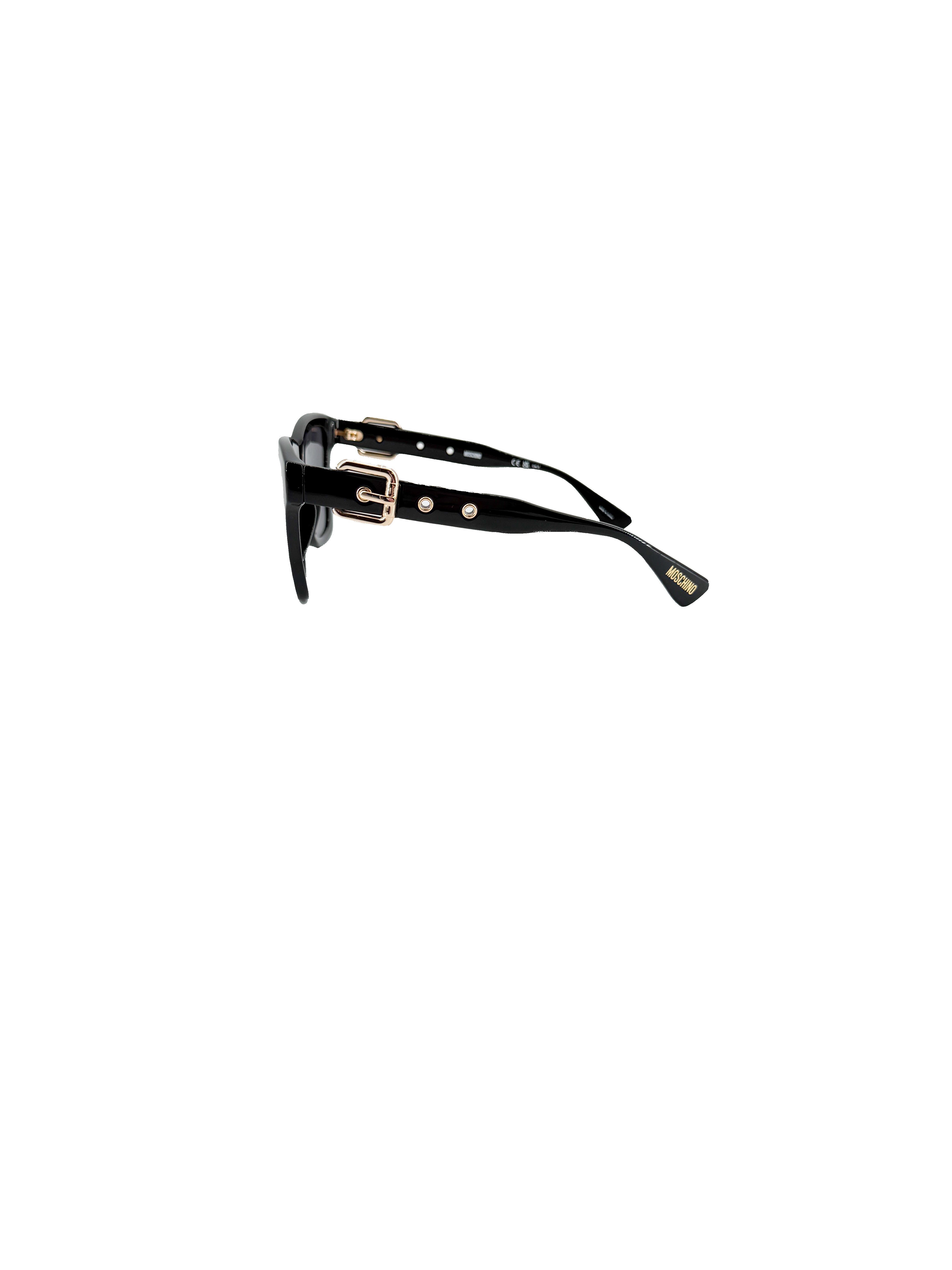 Moschino black buckle sunglasses MOS131/S *case*