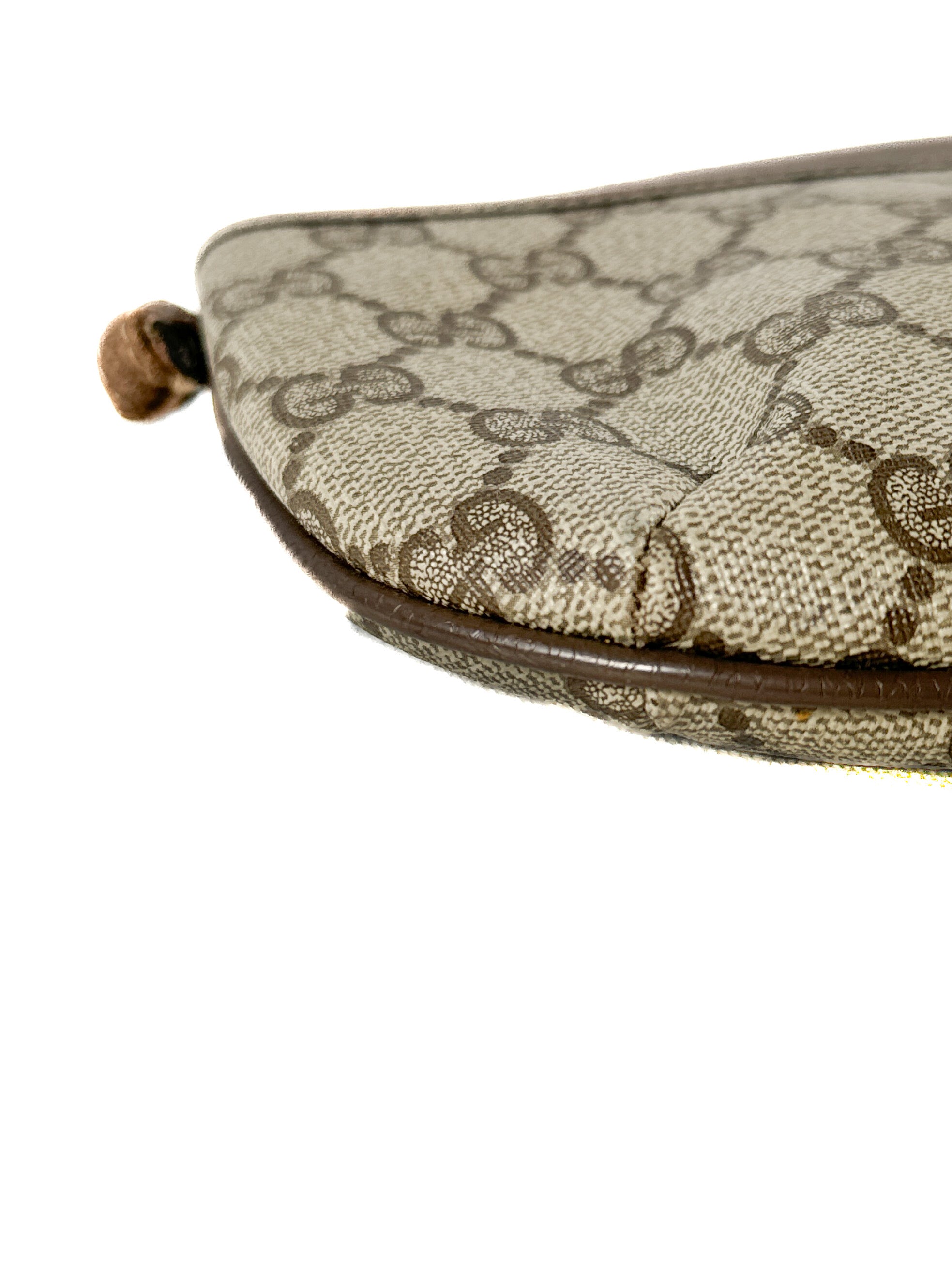 Gucci signature coated canvas vintage crossbody 80s/90s