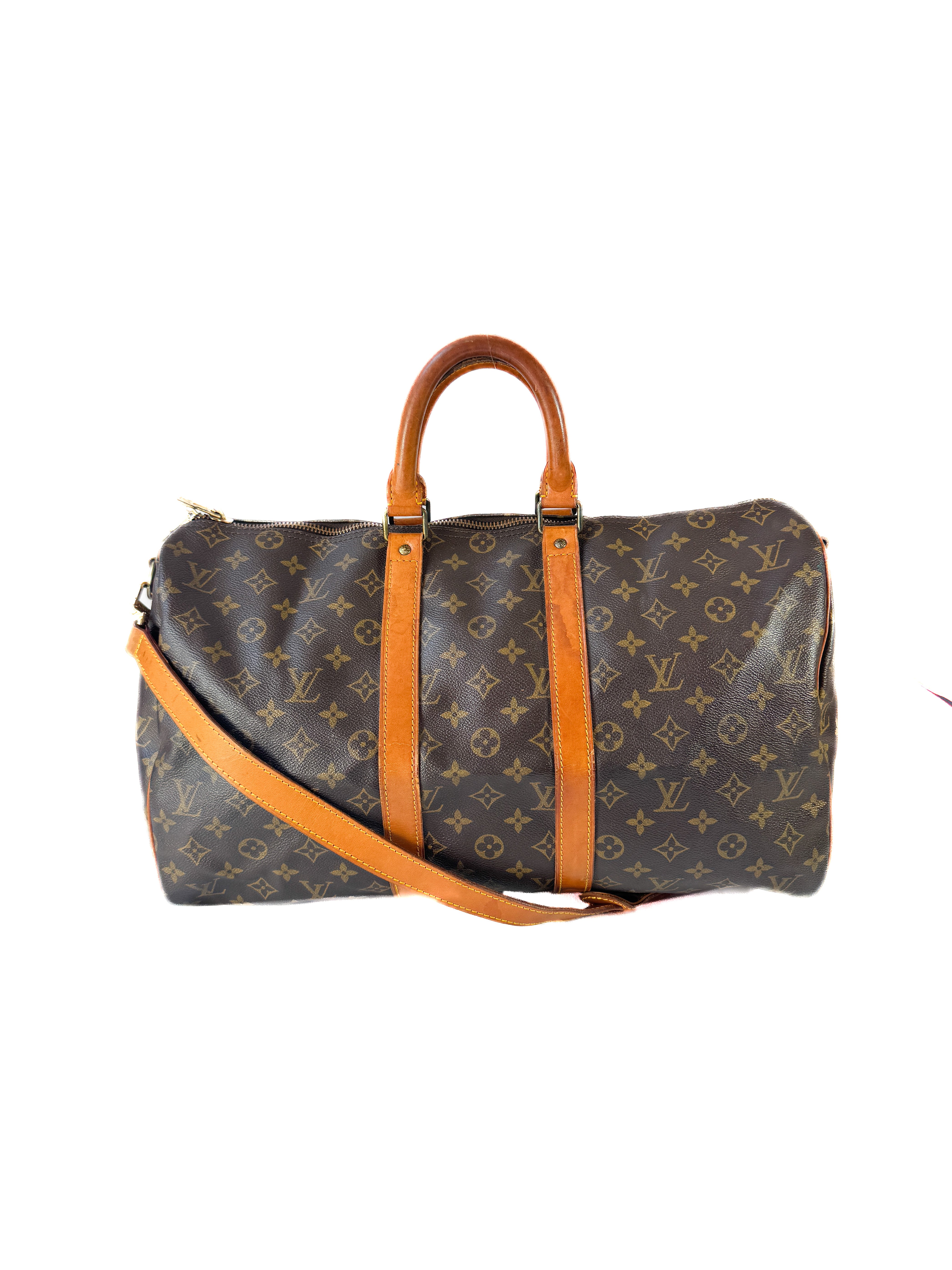 Louis Vuitton monogram Keepall 45 bandouliere 892FC