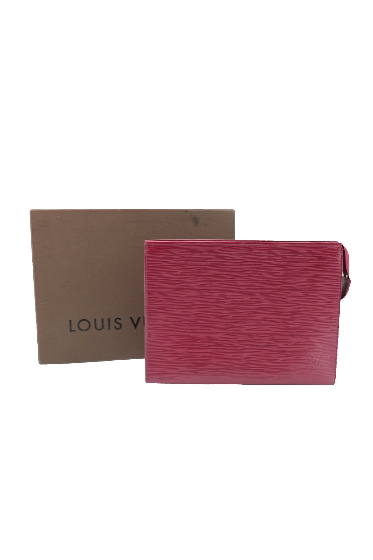 Louis Vuitton epi leather toiletry pouch 26 fuchsia TA2220