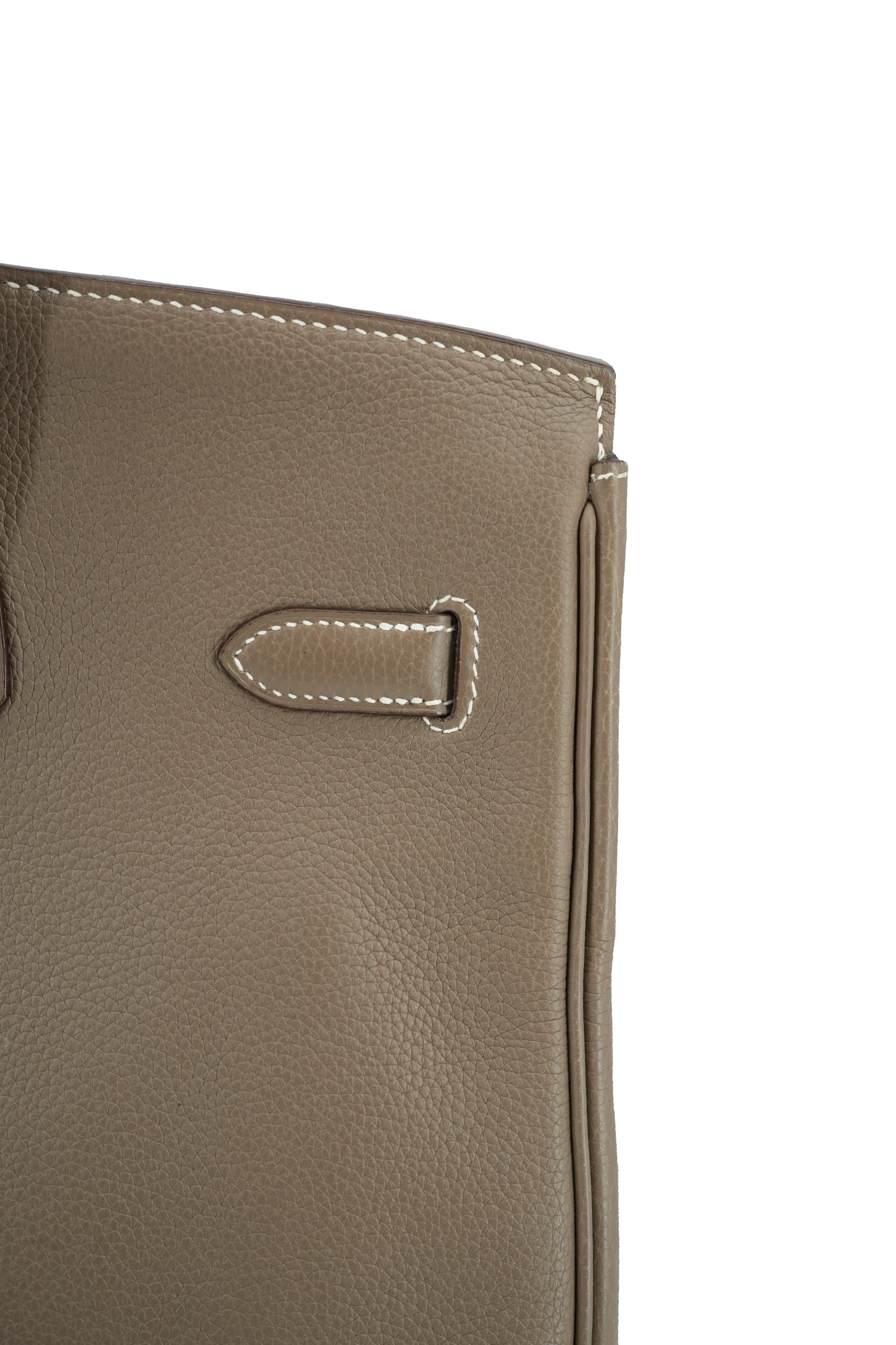 Hermès togo Birkin 35 Etoupe