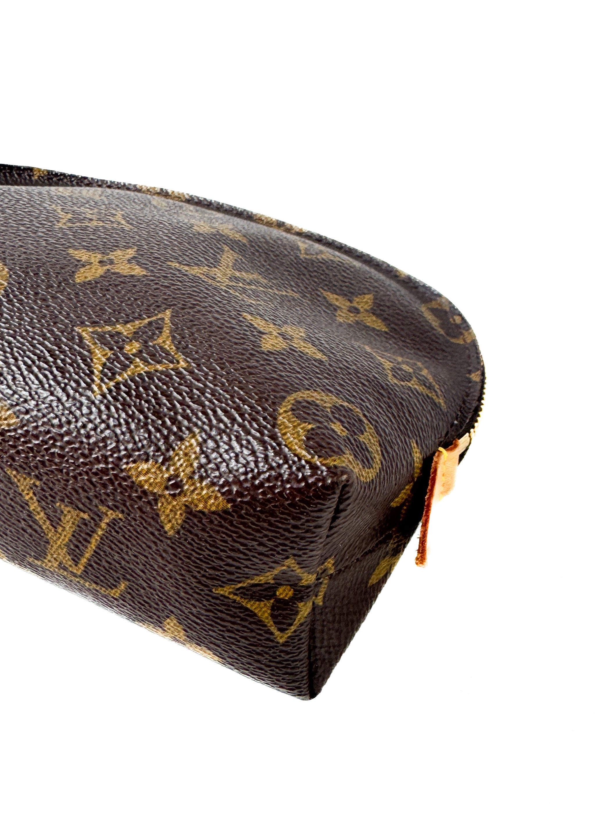 Louis Vuitton monogram cosmetic zip pouch