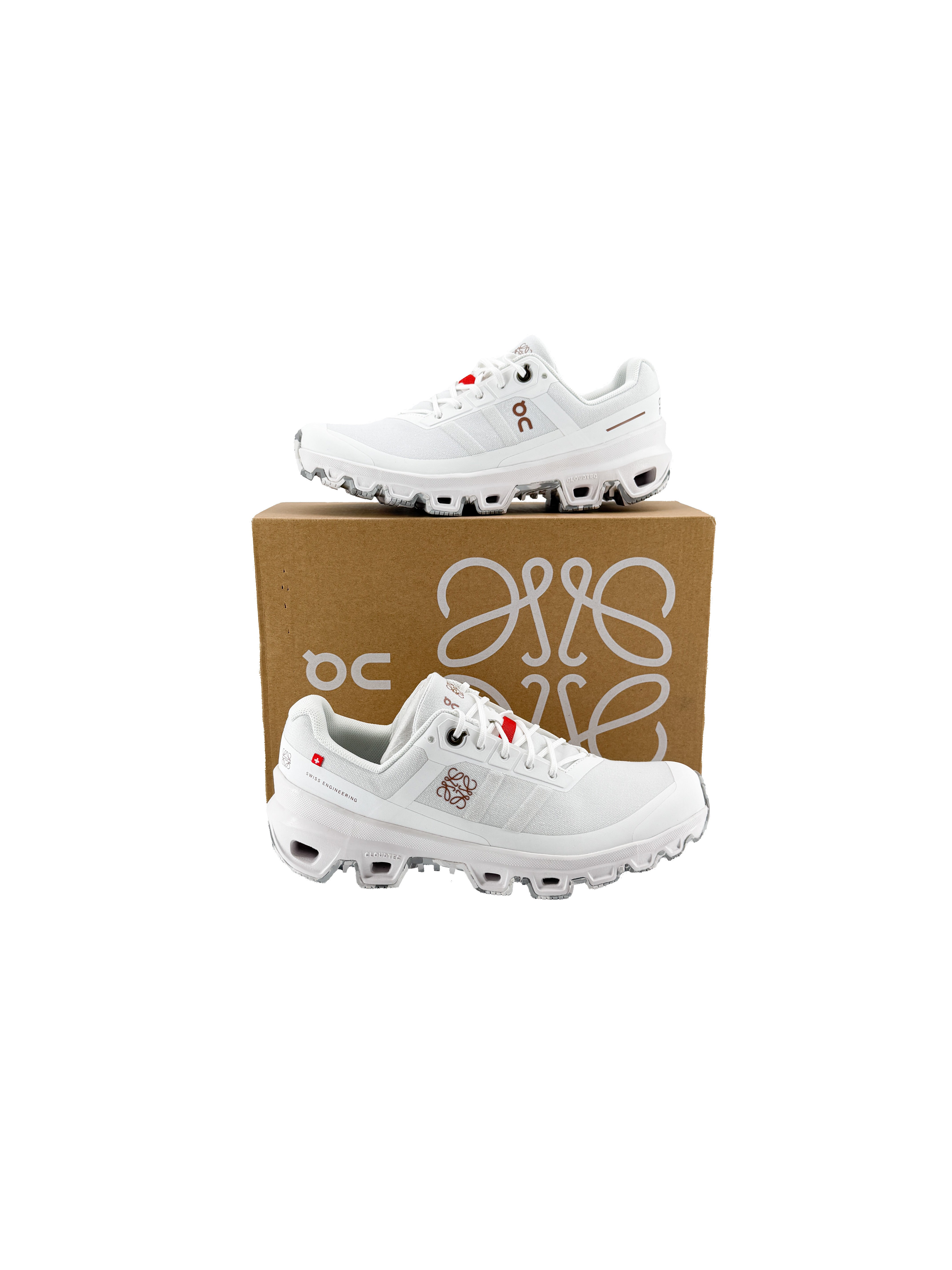 Loewe x OnCloud white sneakers size 8.5 NEW BOX