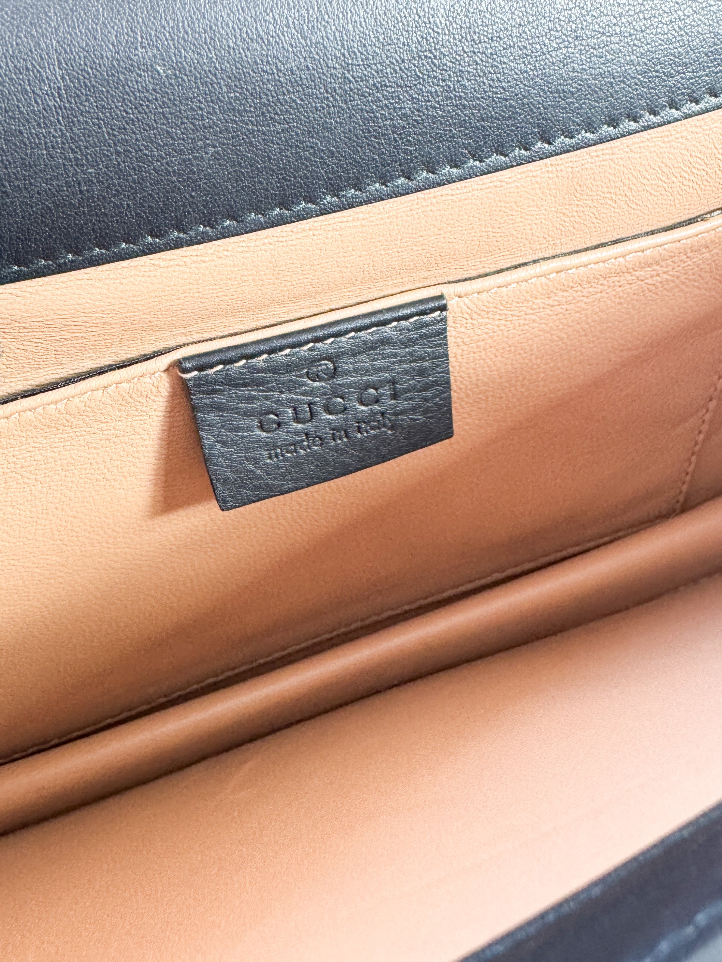 Gucci black GG Broadway leather convertible bag 371505 000926