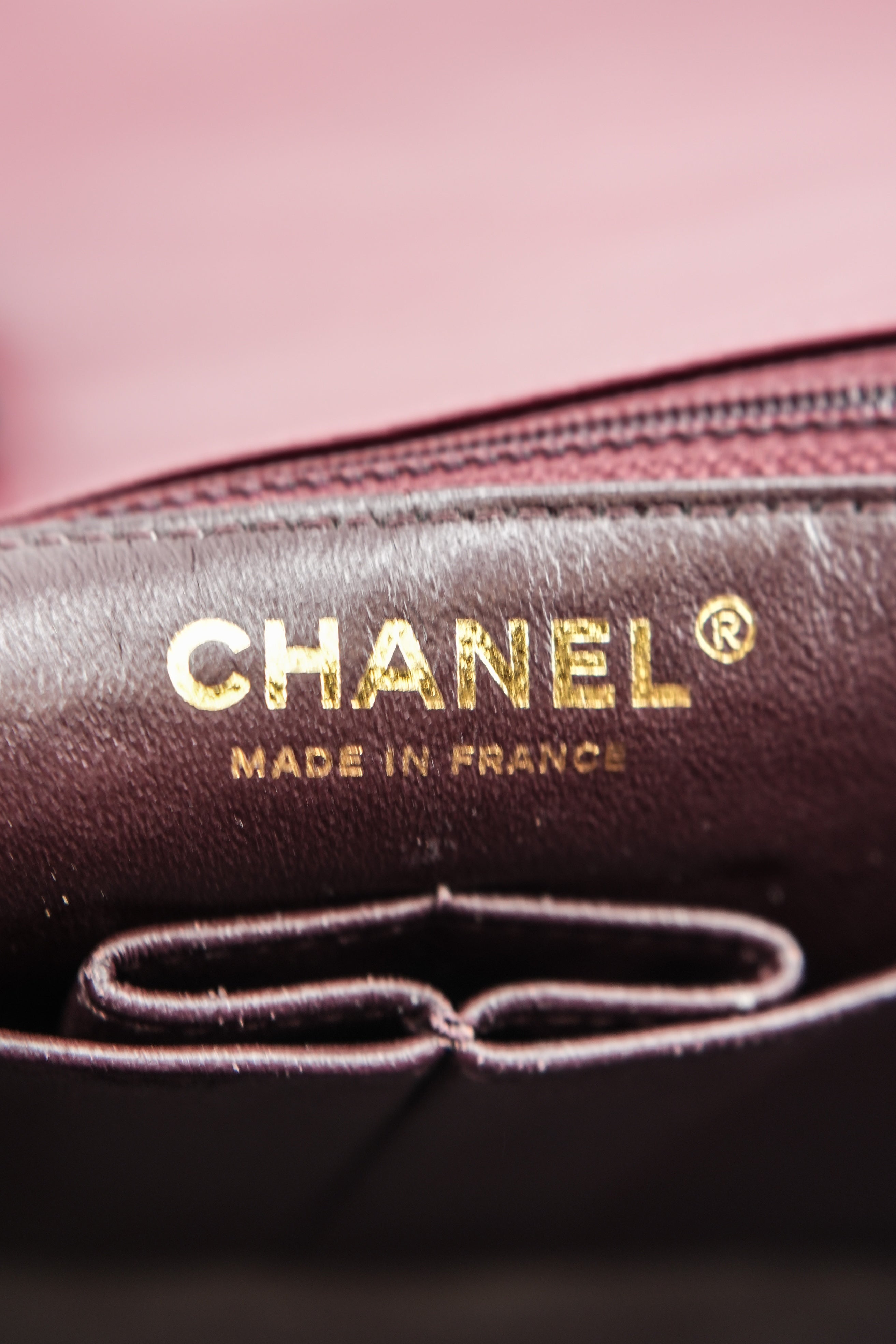Chanel dark red Pagoda flap bag 22139878
