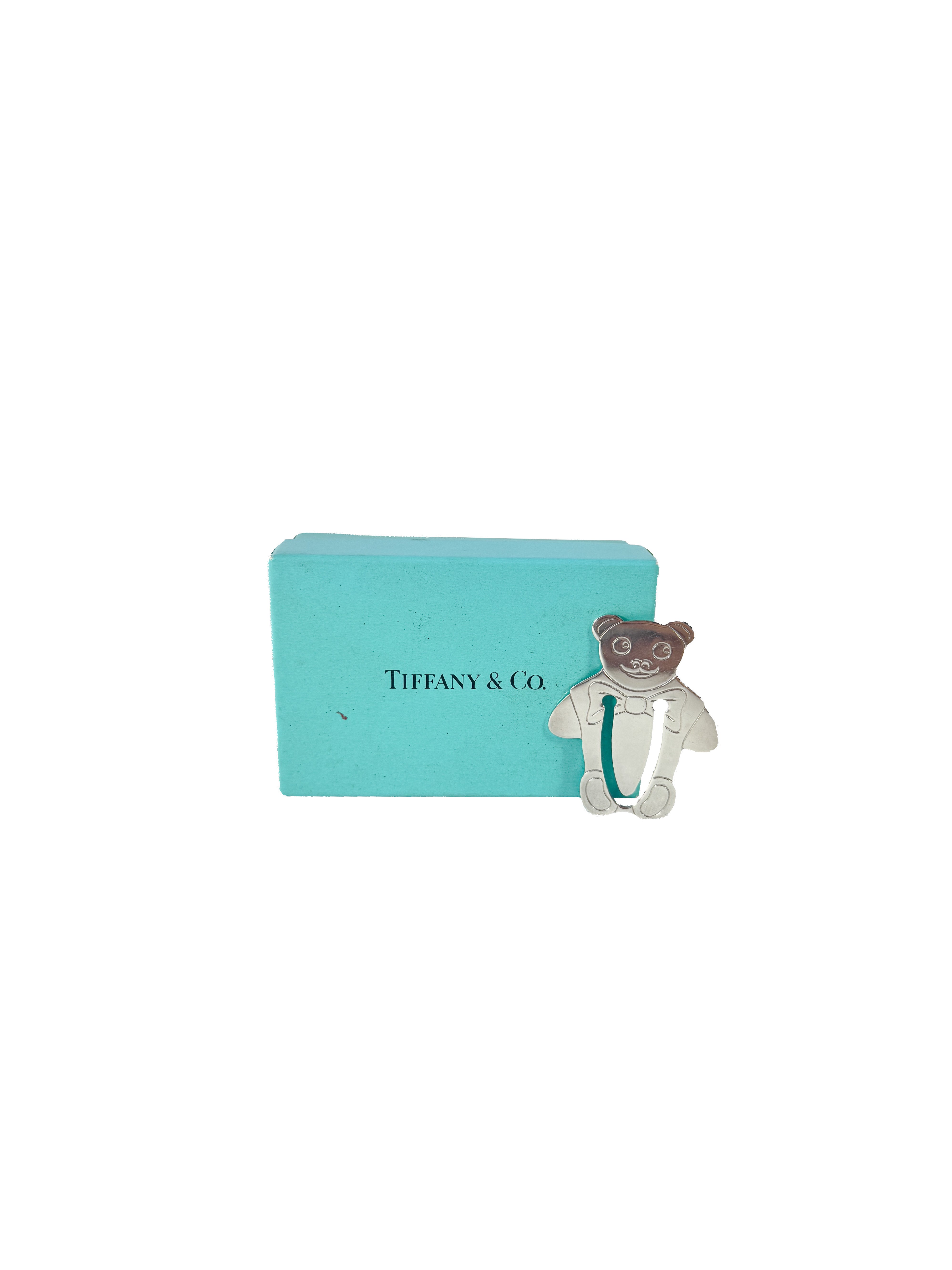 Tiffany & Co sterling silver Bear bookmark