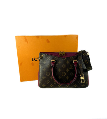 Louis Vuitton monogram Pallas BB full raisin SD1127