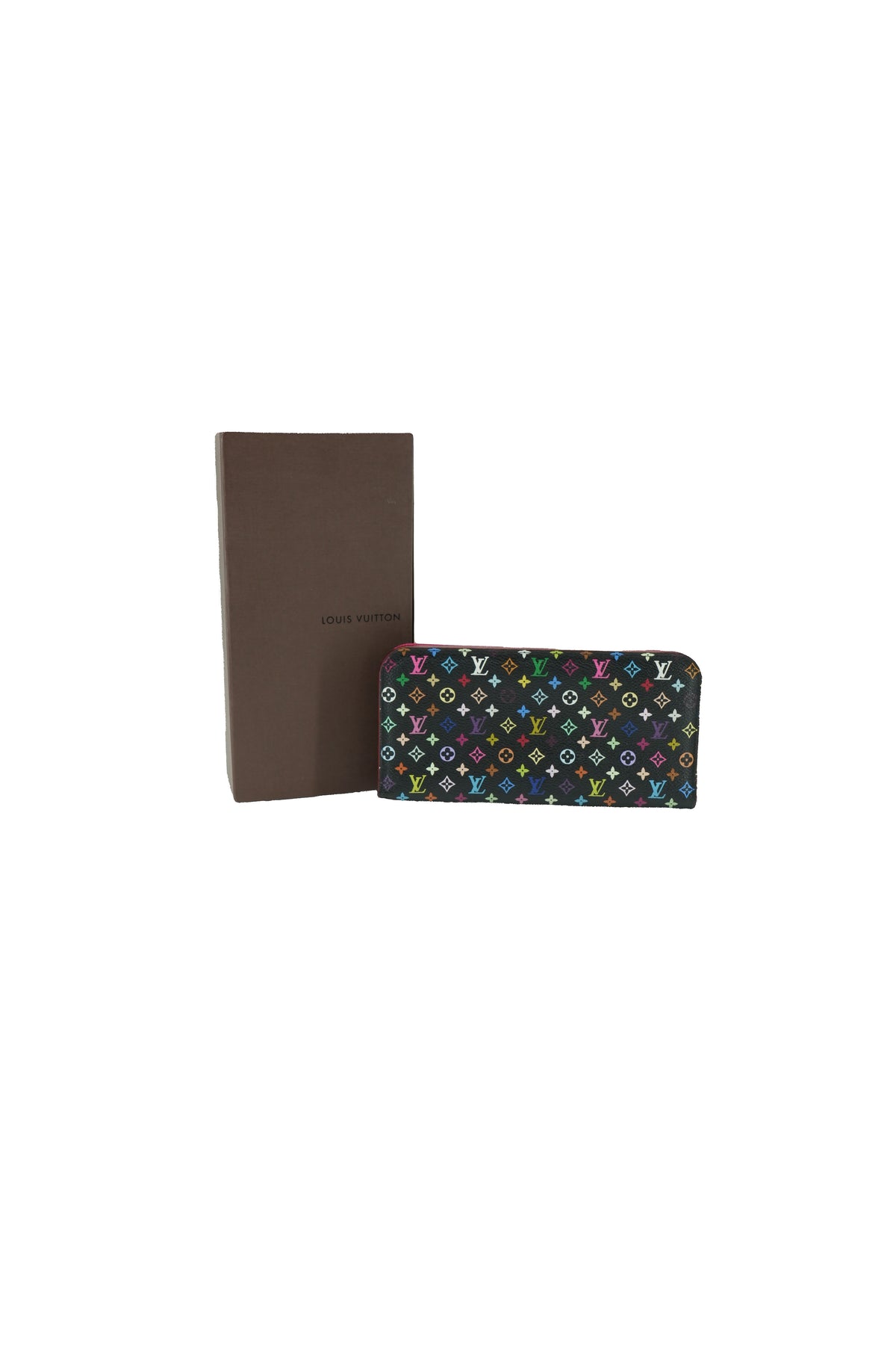 Louis Vuitton monogram black multicolor Insolite wallet CA4151