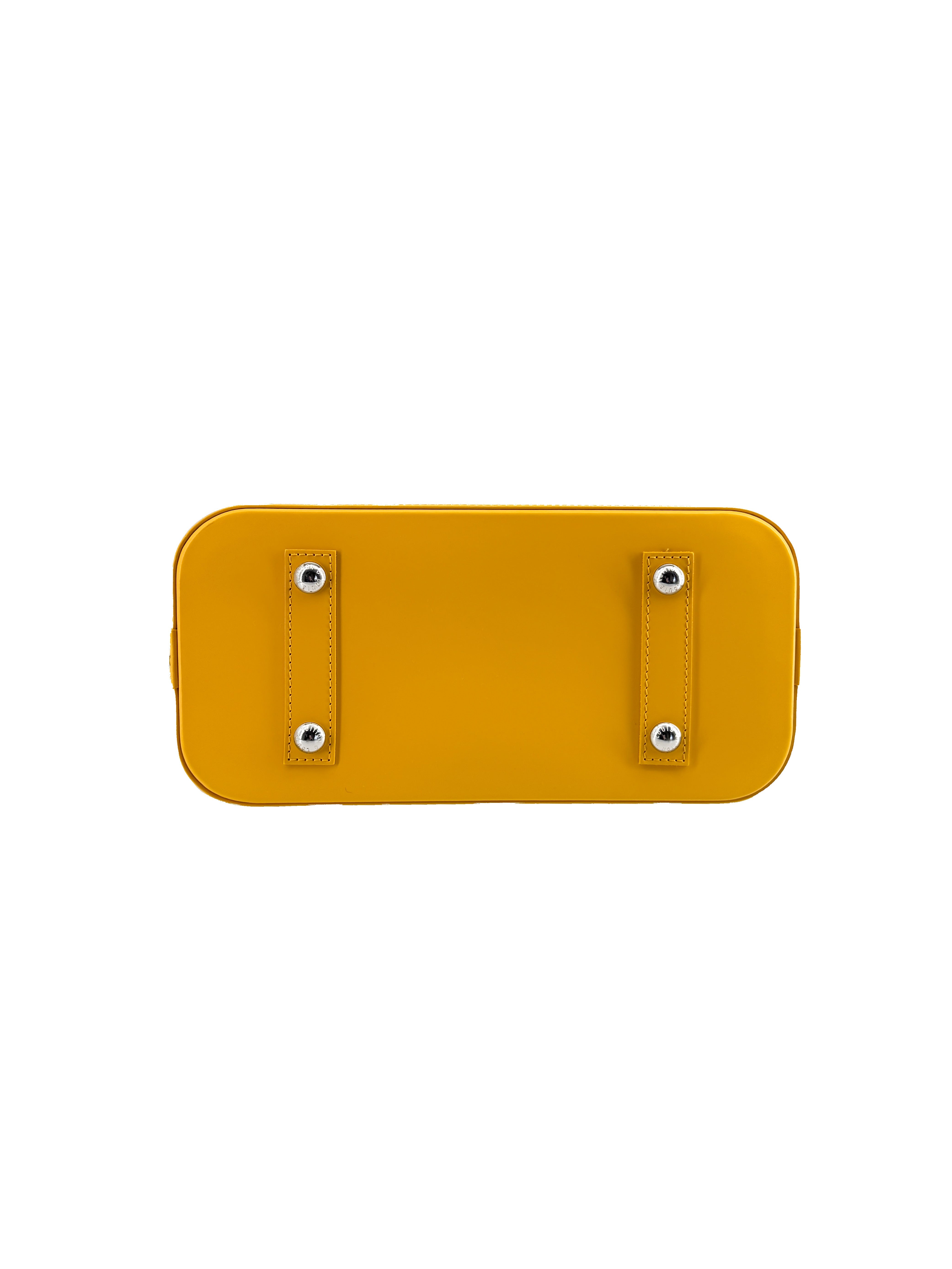 Louis Vuitton epi leather Citron yellow Alma PM