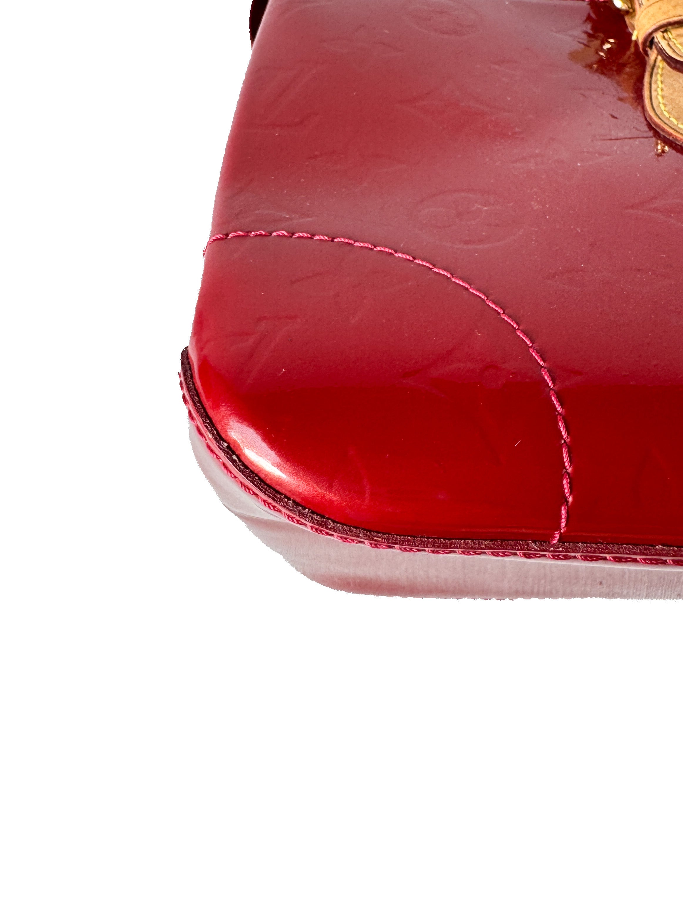 Louis Vuitton vernis Pomme d'Armour rosewood ave FL2029