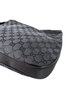 Gucci black GG attache vintage shoulder bag 001 3341 3444