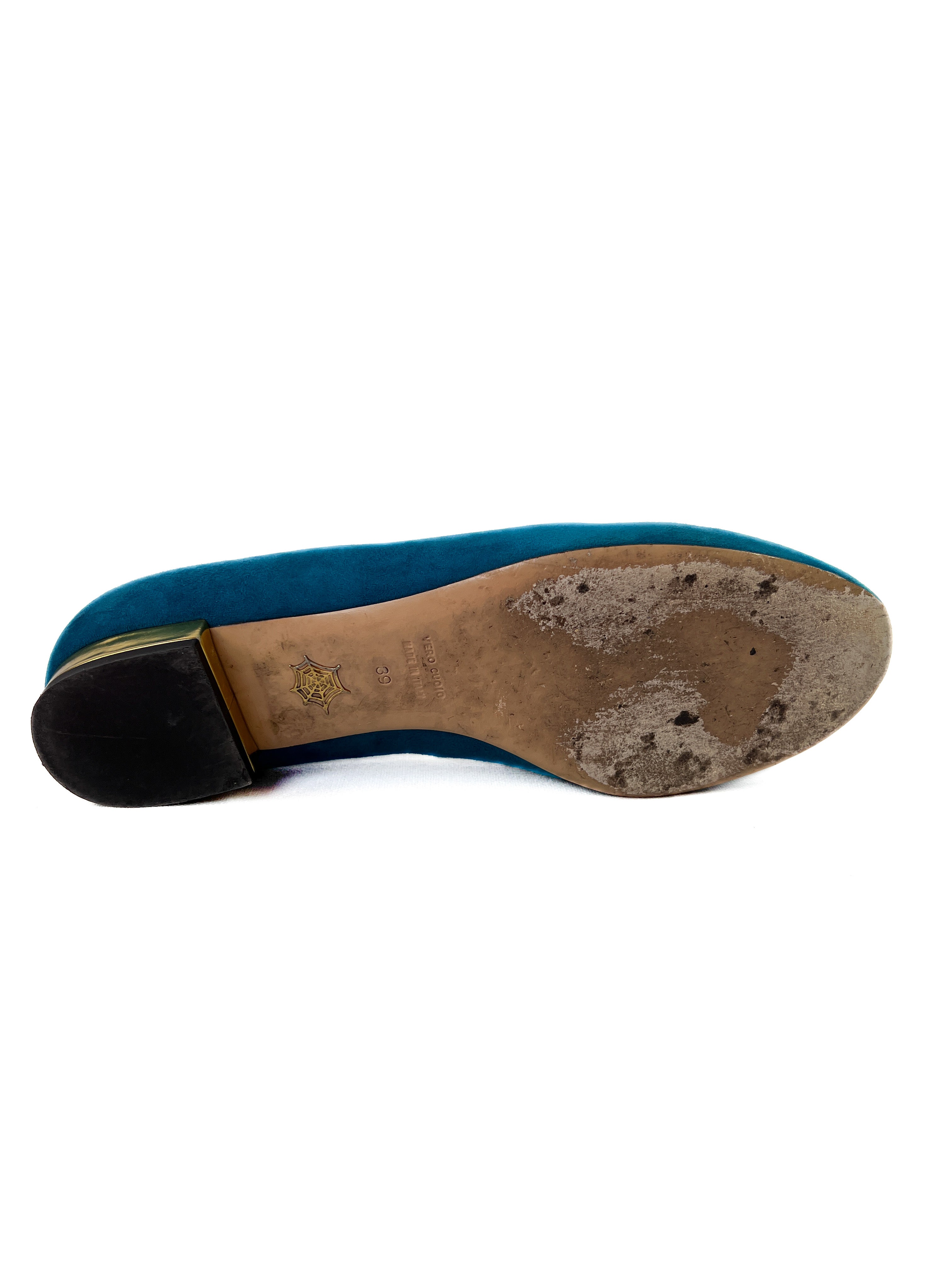 CHARLOTTE OLYMPIA フラットシューズ サイズ 39 Charlotte Olympia teal birthday Scorpio slipper size 39
