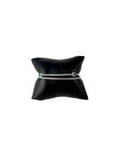 David Yurman sterling silver/blue topaz bangle set