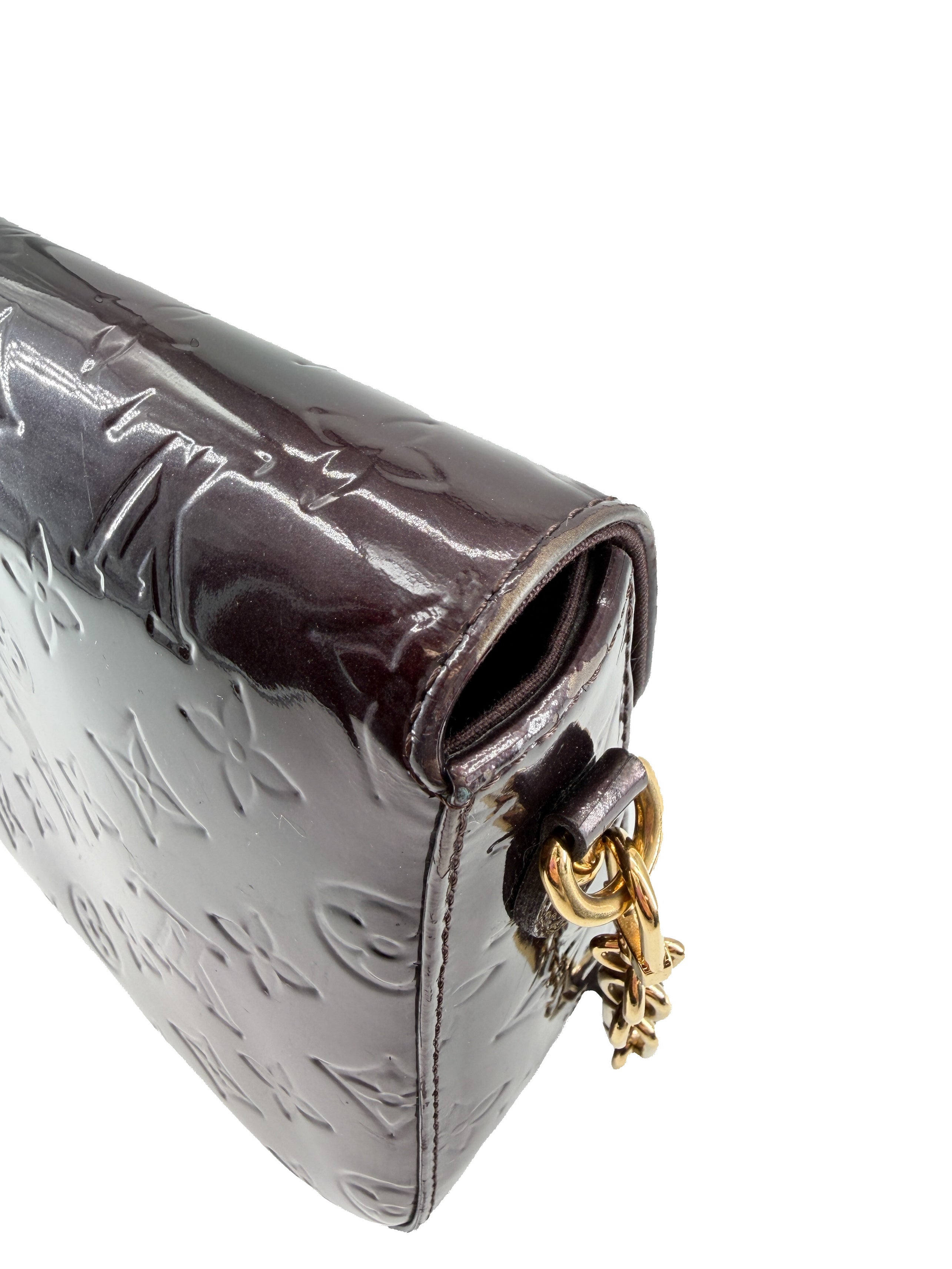Louis Vuitton monogram vernis Amarante Rodeo drive