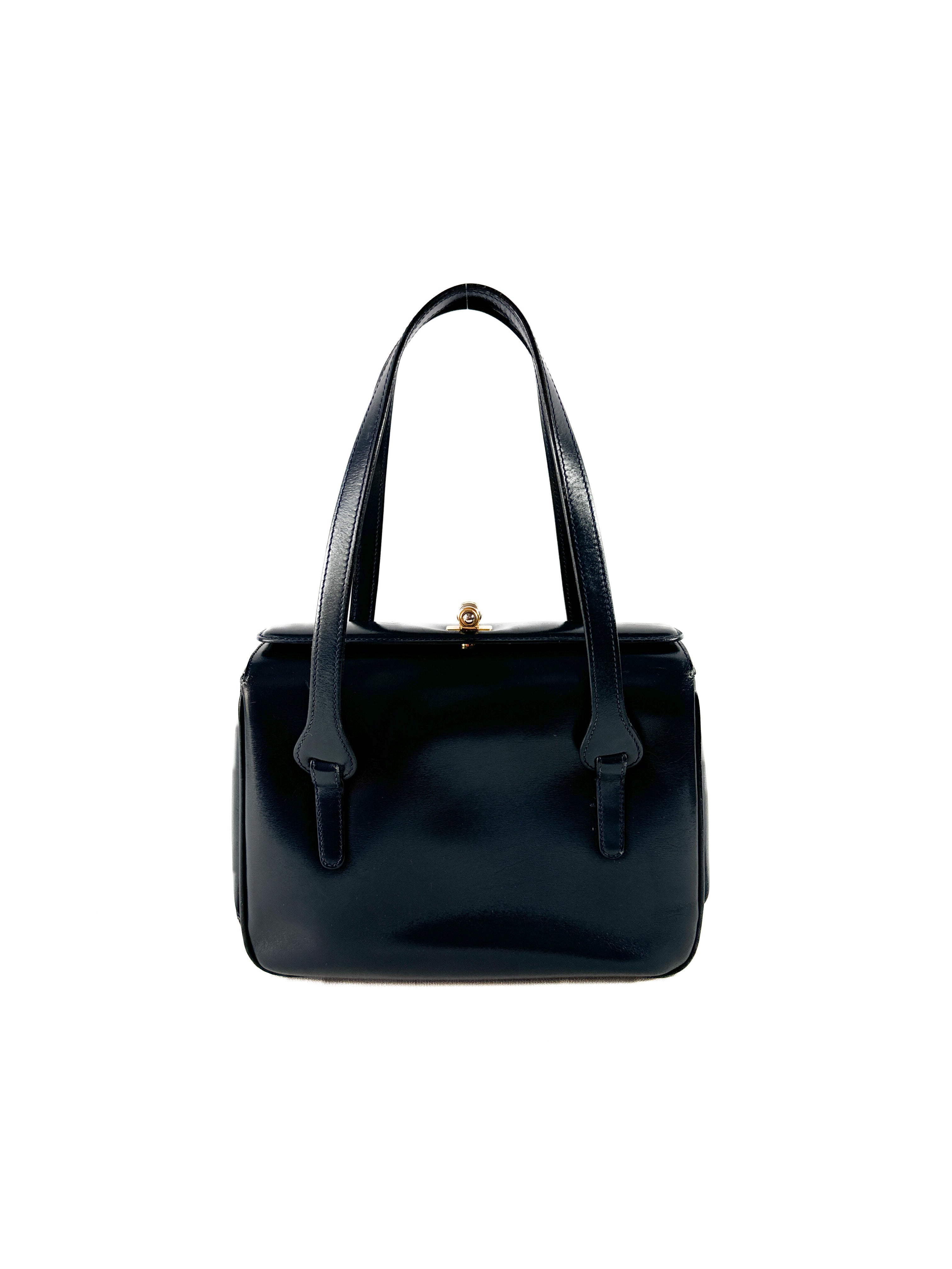 早い者勝ち【美品】GUCCI ボディバッグ PVC ネイビー　濃紺 Gucci Sea Calfskin Web Medium Jackie 1961 Hobo Plastic Blue