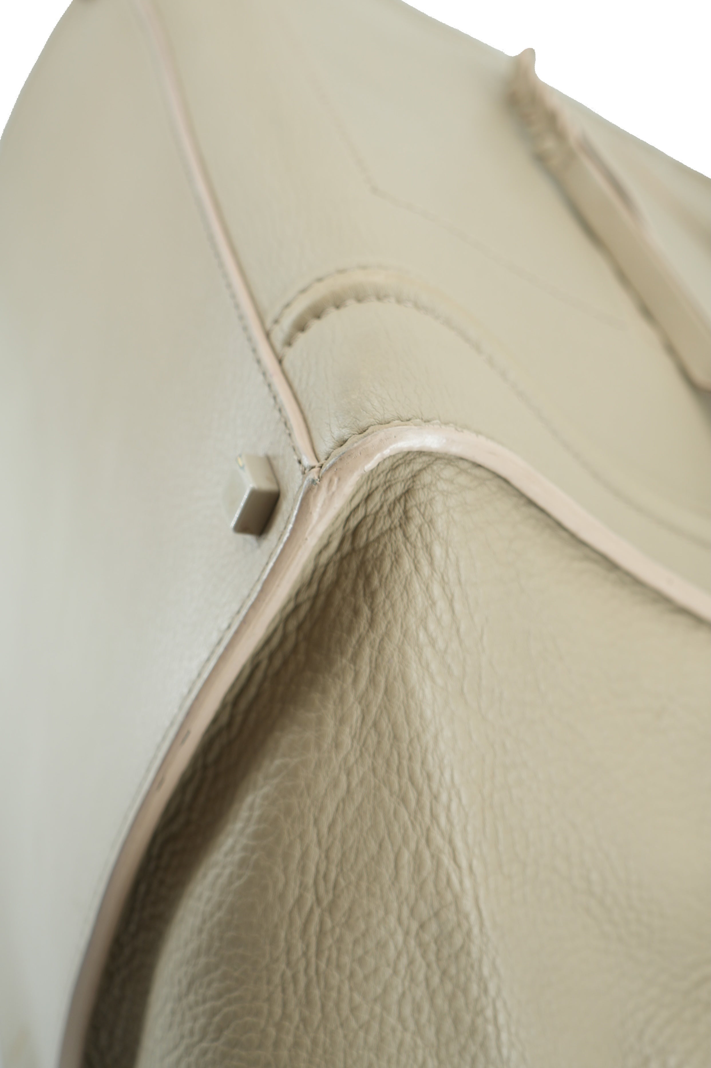 Celine beige leather Phantom bag S-GU-0122