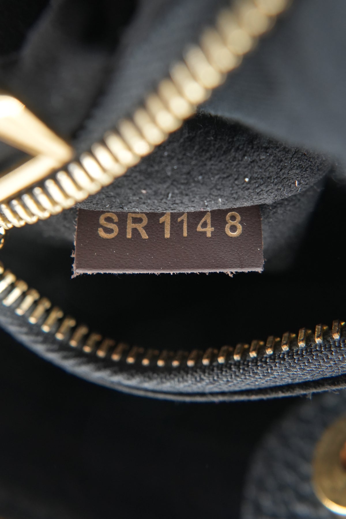 Louis Vuitton damier ebene black Brittany SR1148