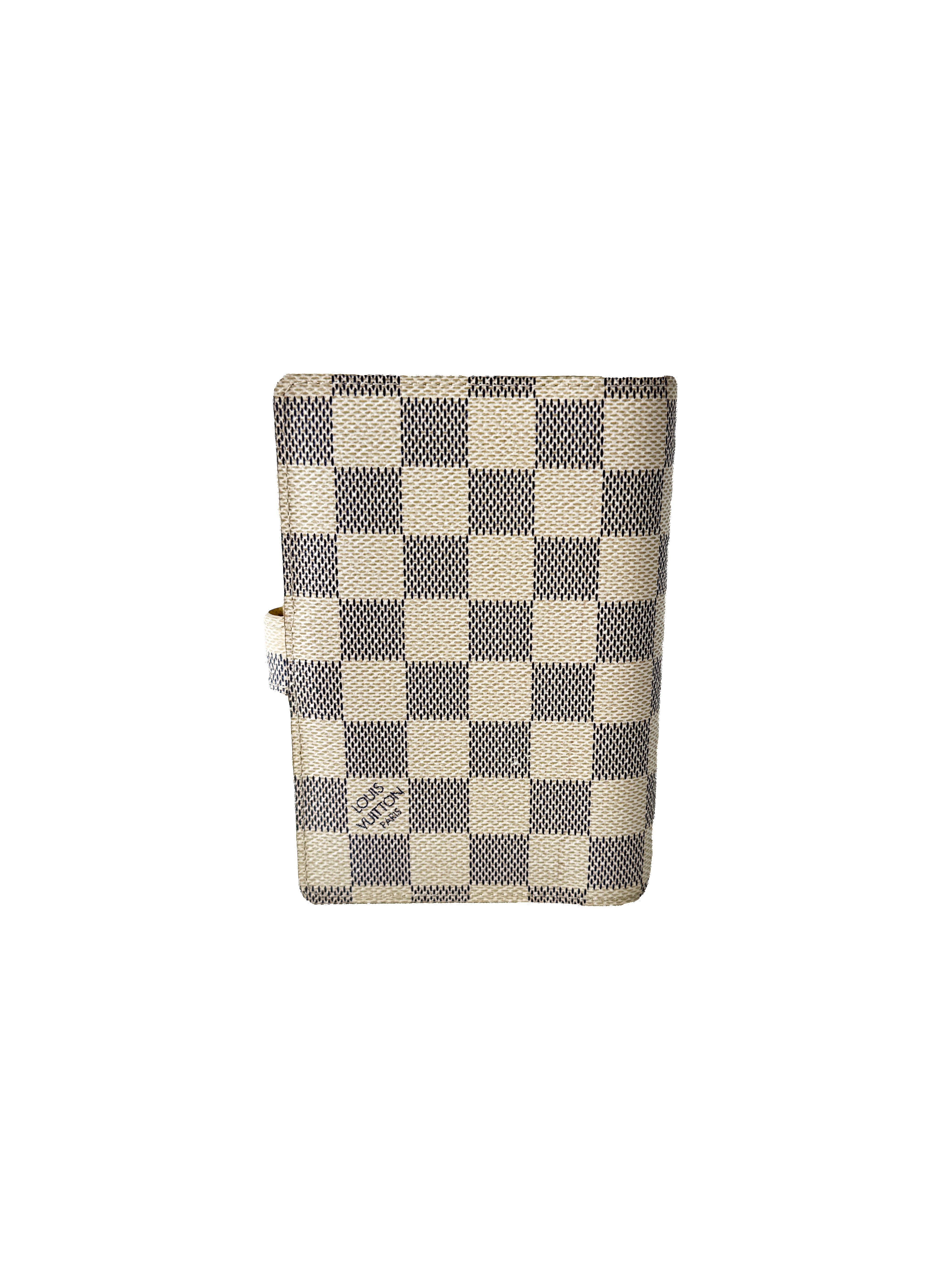 Louis Vuitton damier azur agenda PM CA4058