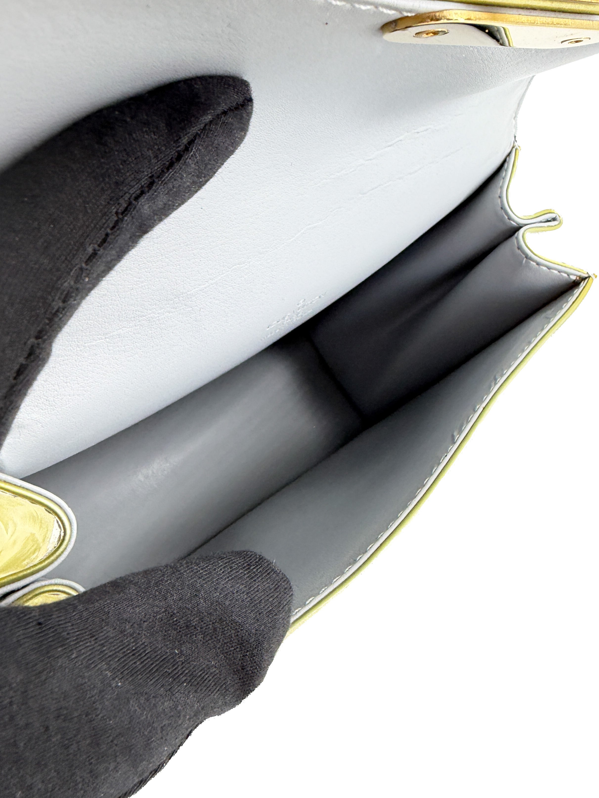 Louis Vuitton green vernis monogram Spring Street VI0021