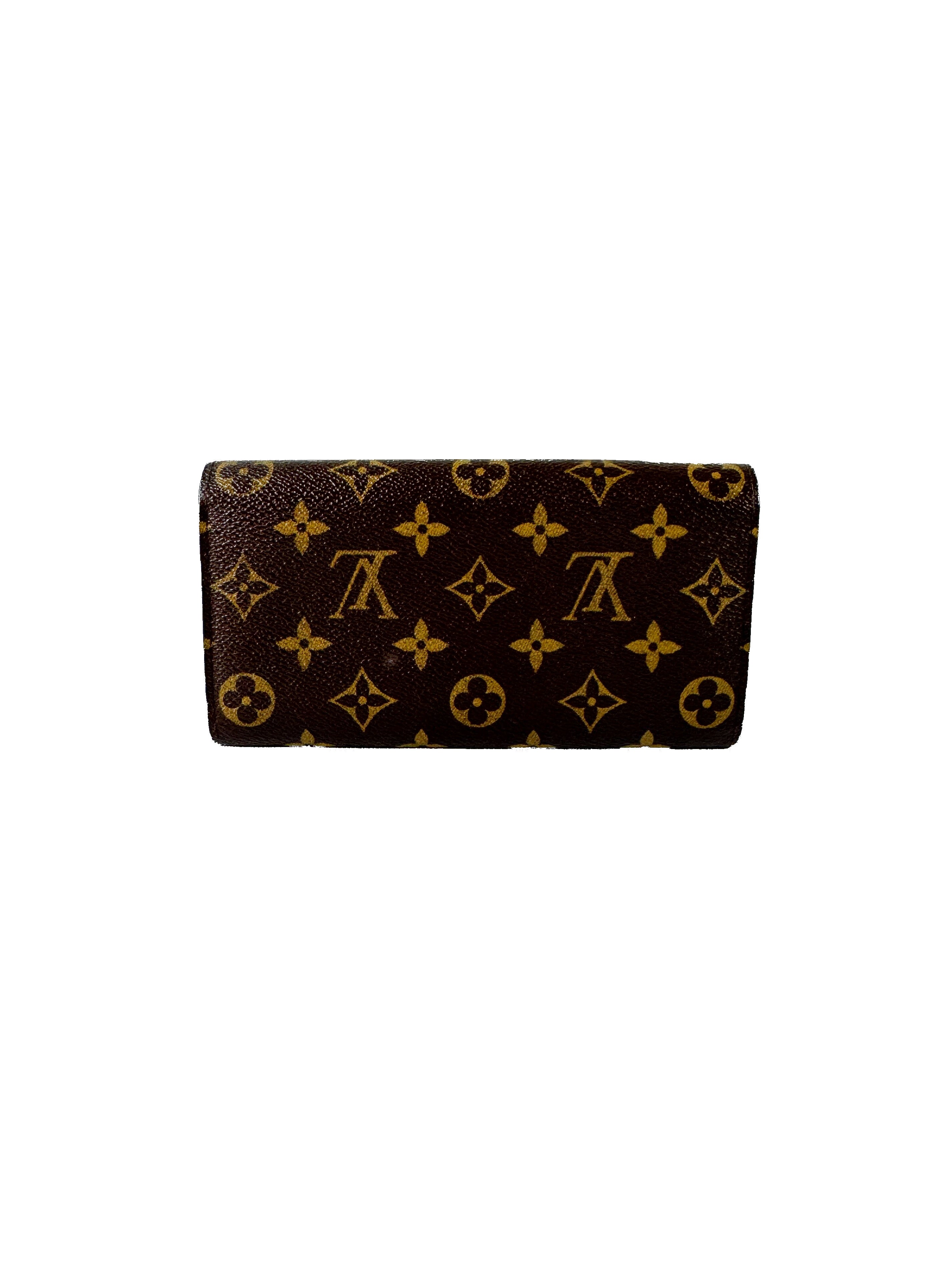 Louis Vuitton monogram Sarah wallet MI1025