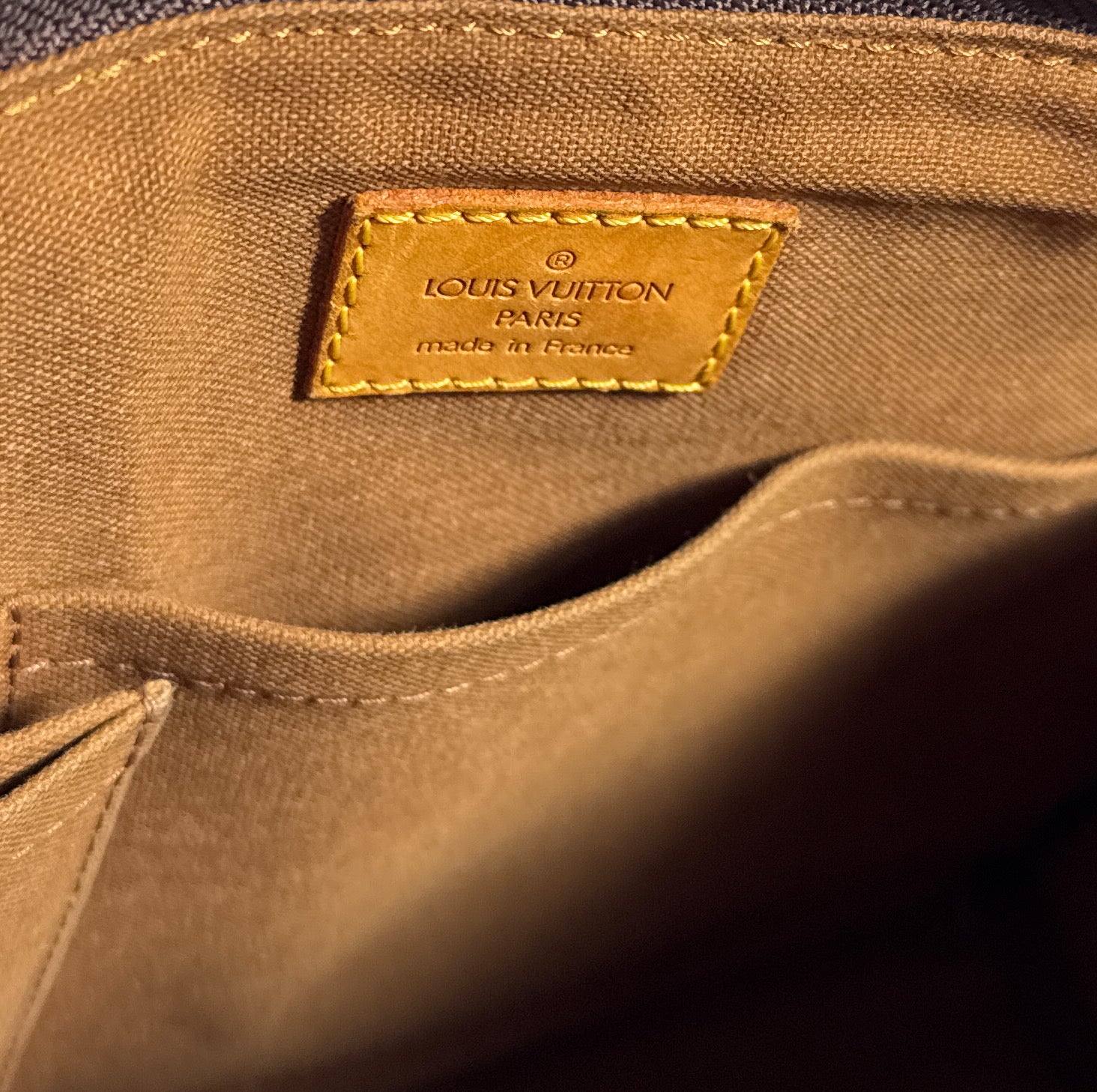 Louis Vuitton monogram Popincourt Haut tote FL0035