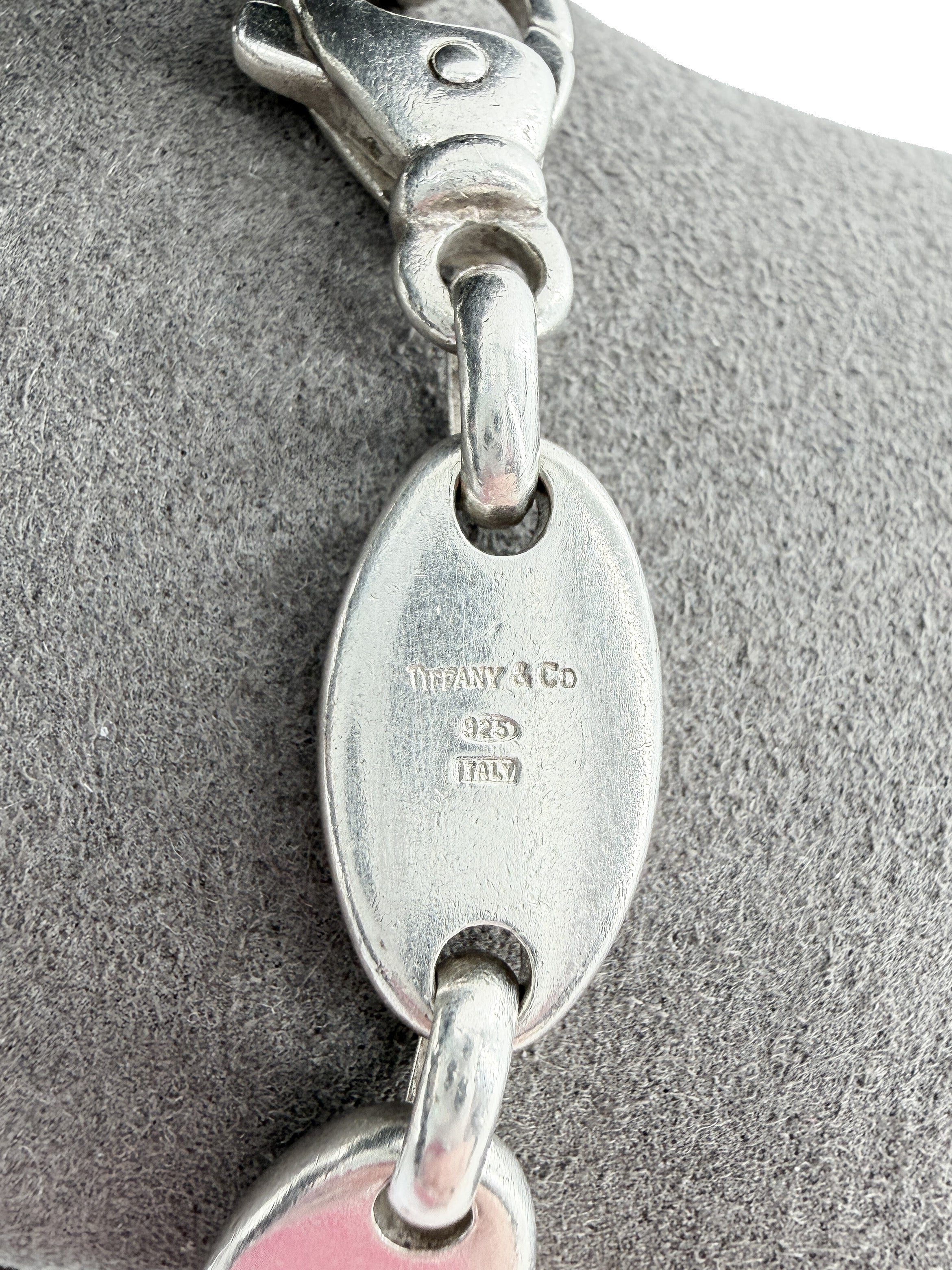 Tiffany & Co sterling silver pebble vintage bracelet