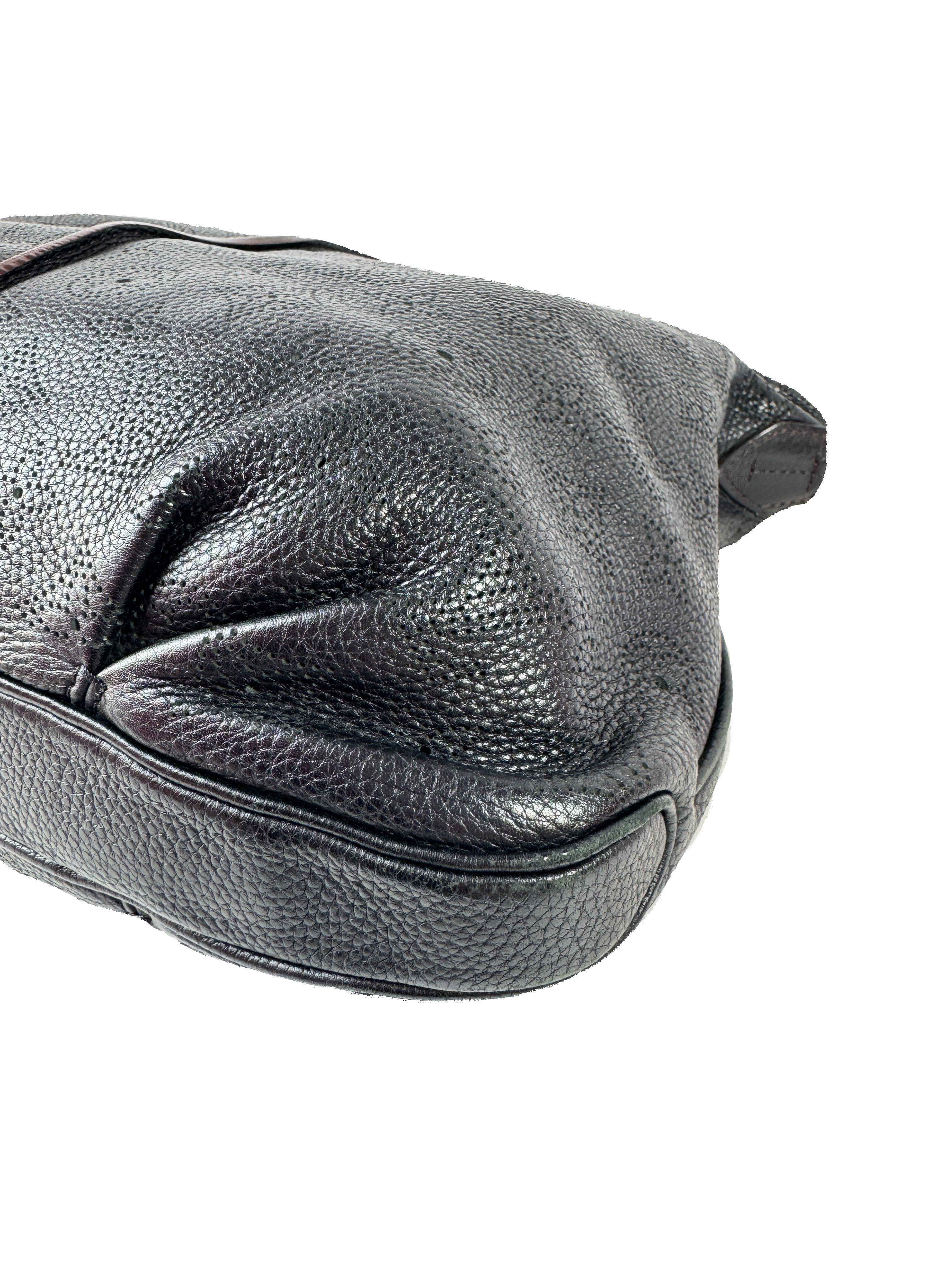 Louis Vuitton black/brown Mahina Selene PM TH0112