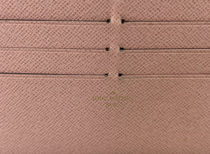 Louis Vuitton Fuchsia Leather Felicie Card Holder Insert - Yoogi's Closet
