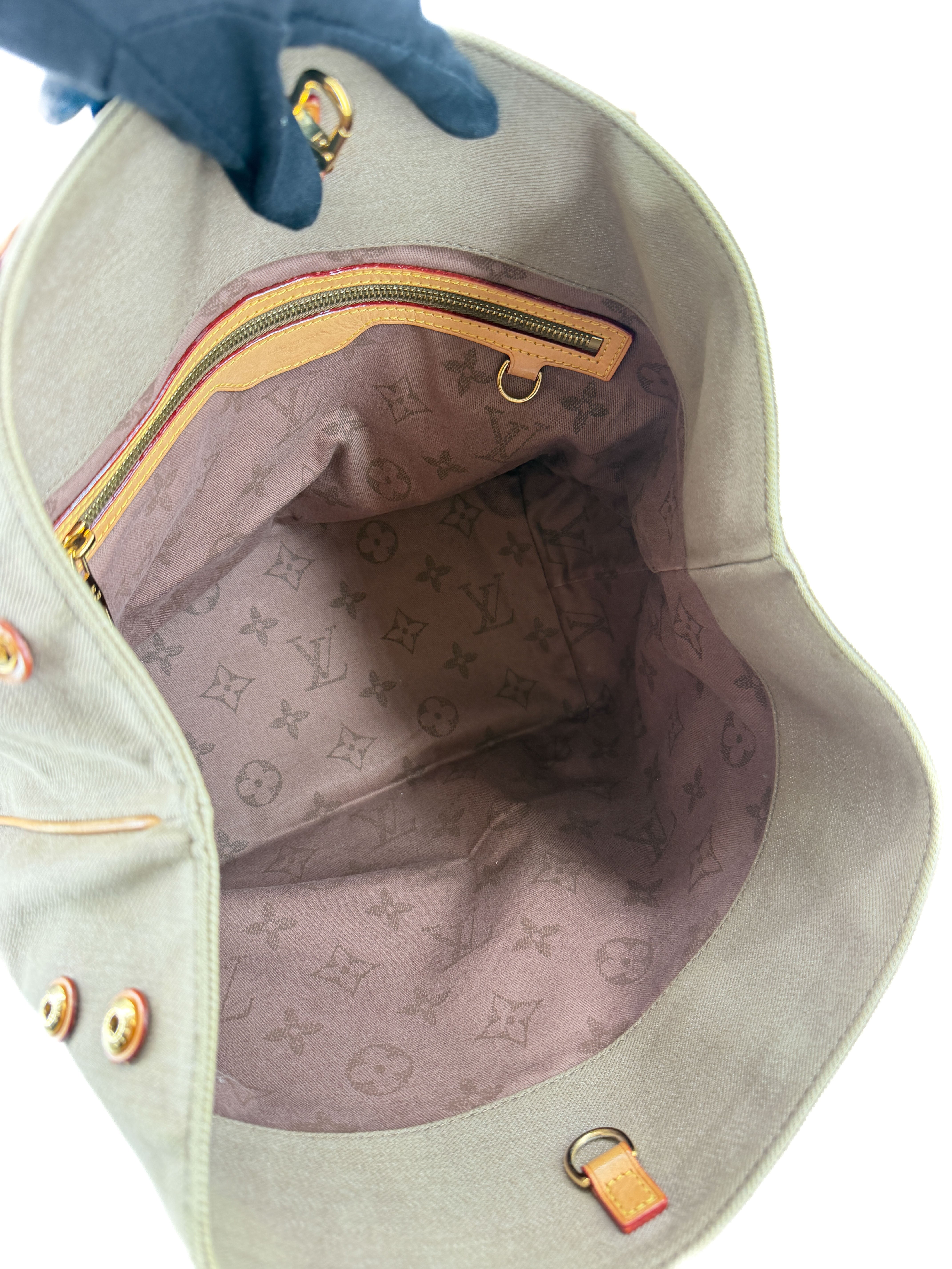 Louis Vuitton Articles de Voyage brown canvas tote FO1112