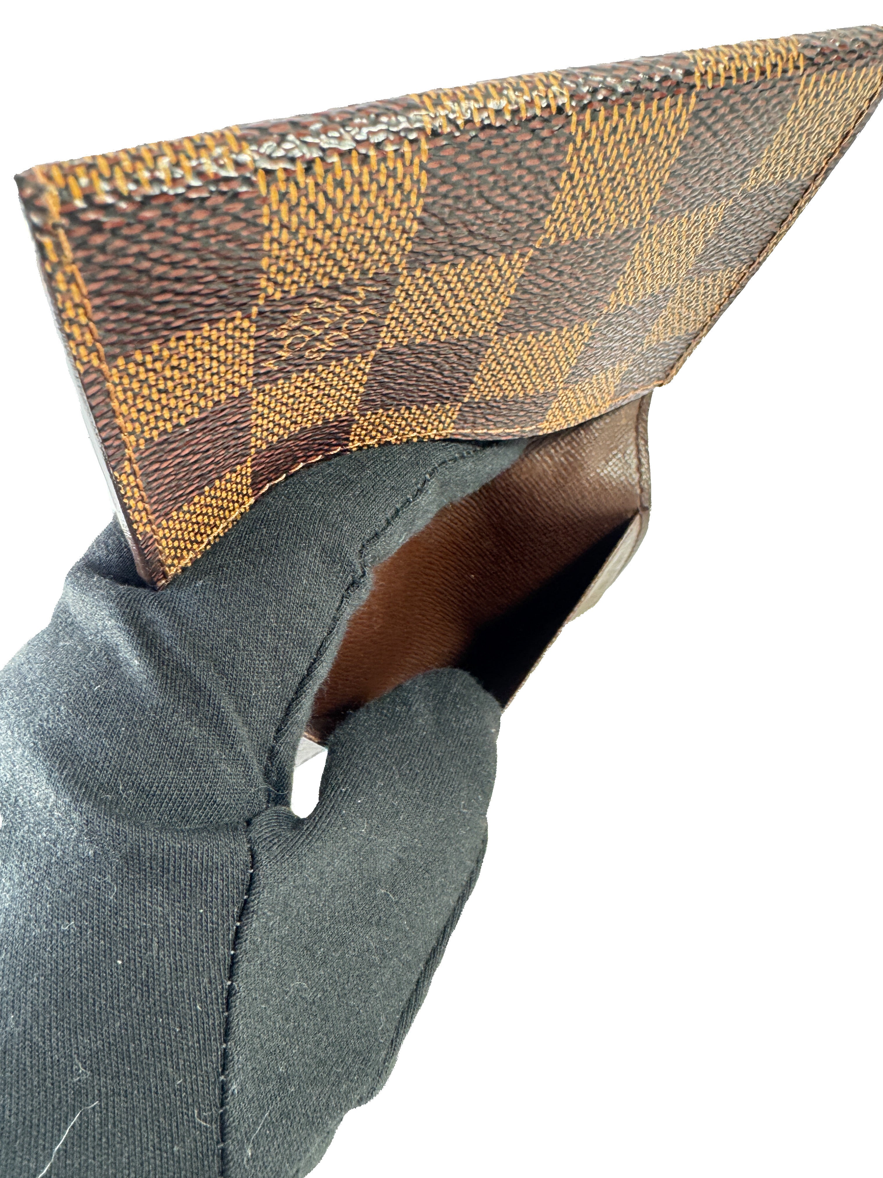 Louis Vuitton damier ebene cardholder wallet CA1003