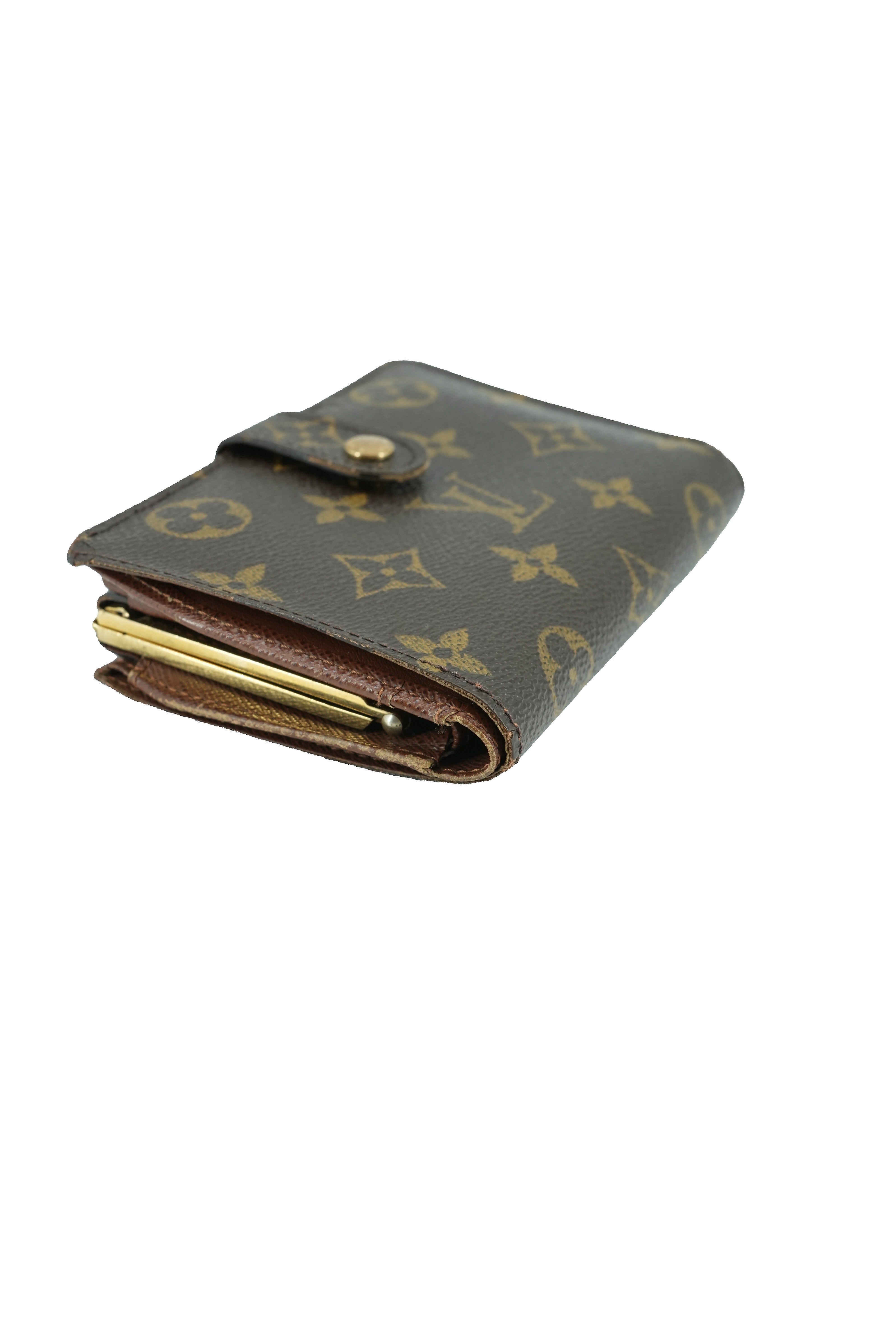 Louis Vuitton monogram Porte Monnaie Billets Viennois wallet TH1025