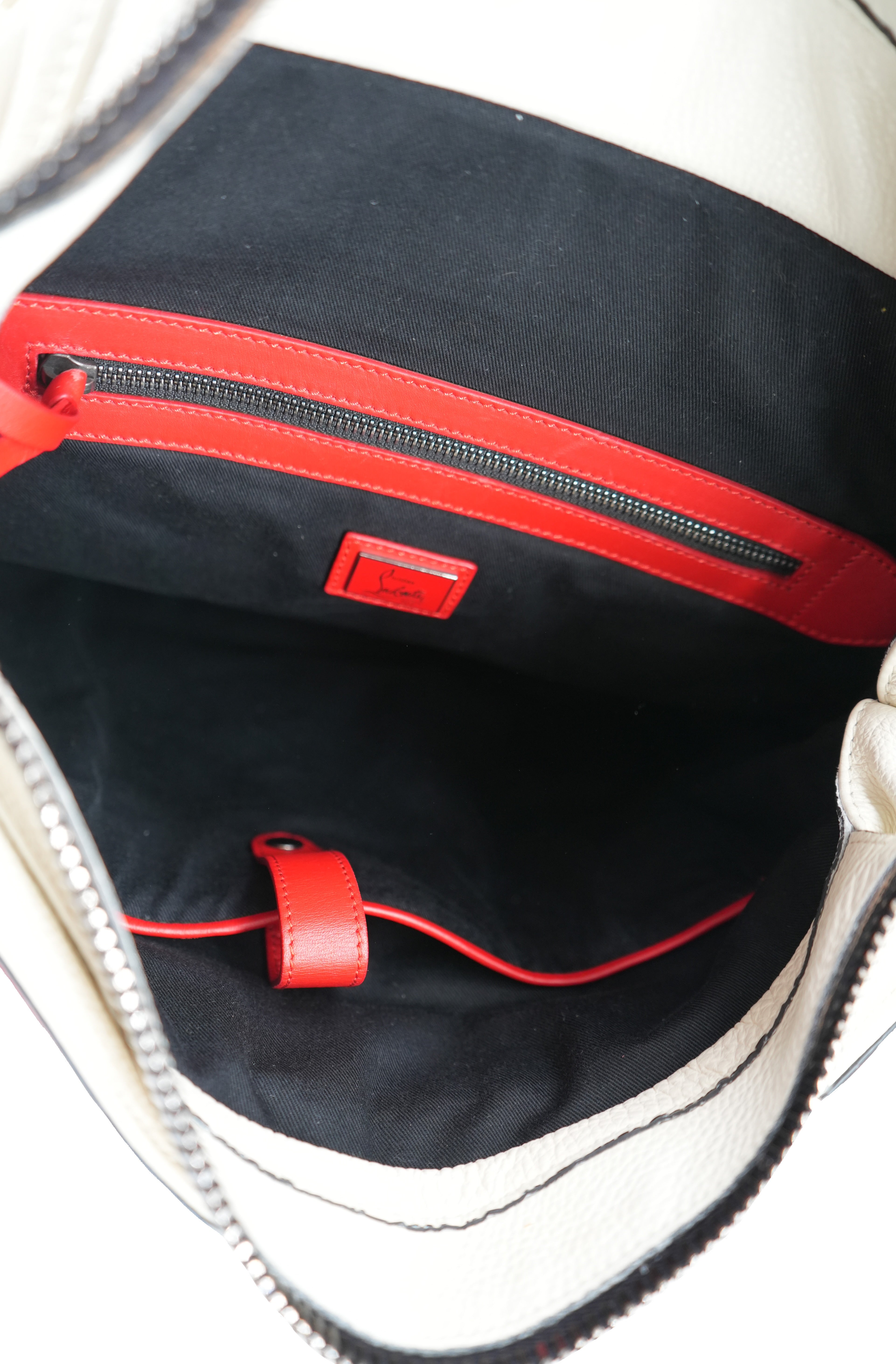 Christian Louboutin multi color leather backpack