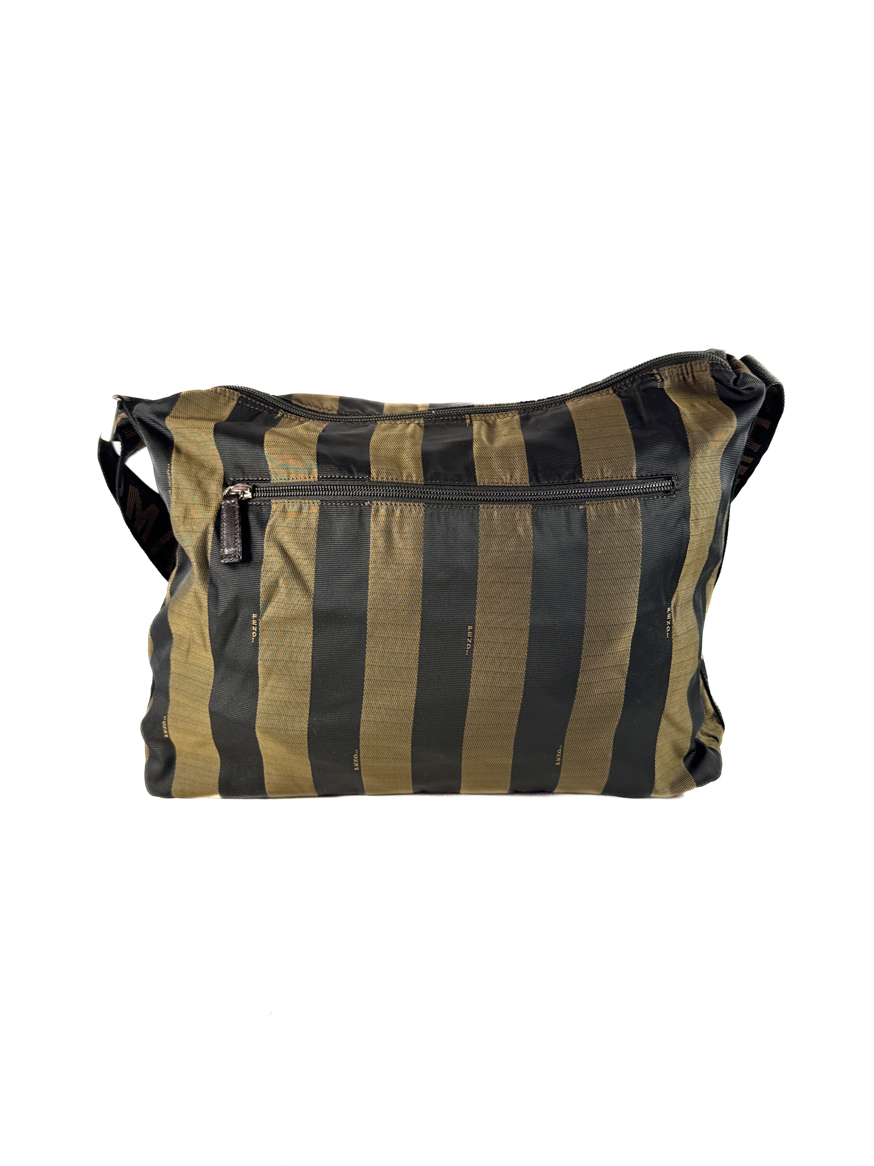 Fendi pequin striped nylon crossbody 2454/26523/098