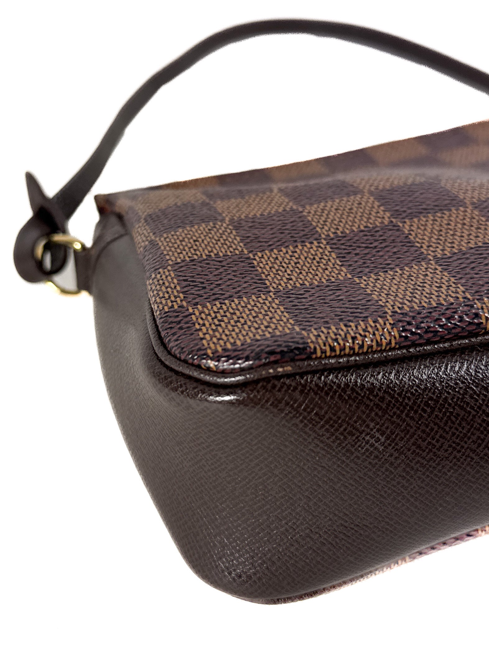 Louis Vuitton damier ebene Trousse make up bag pochette SP0021