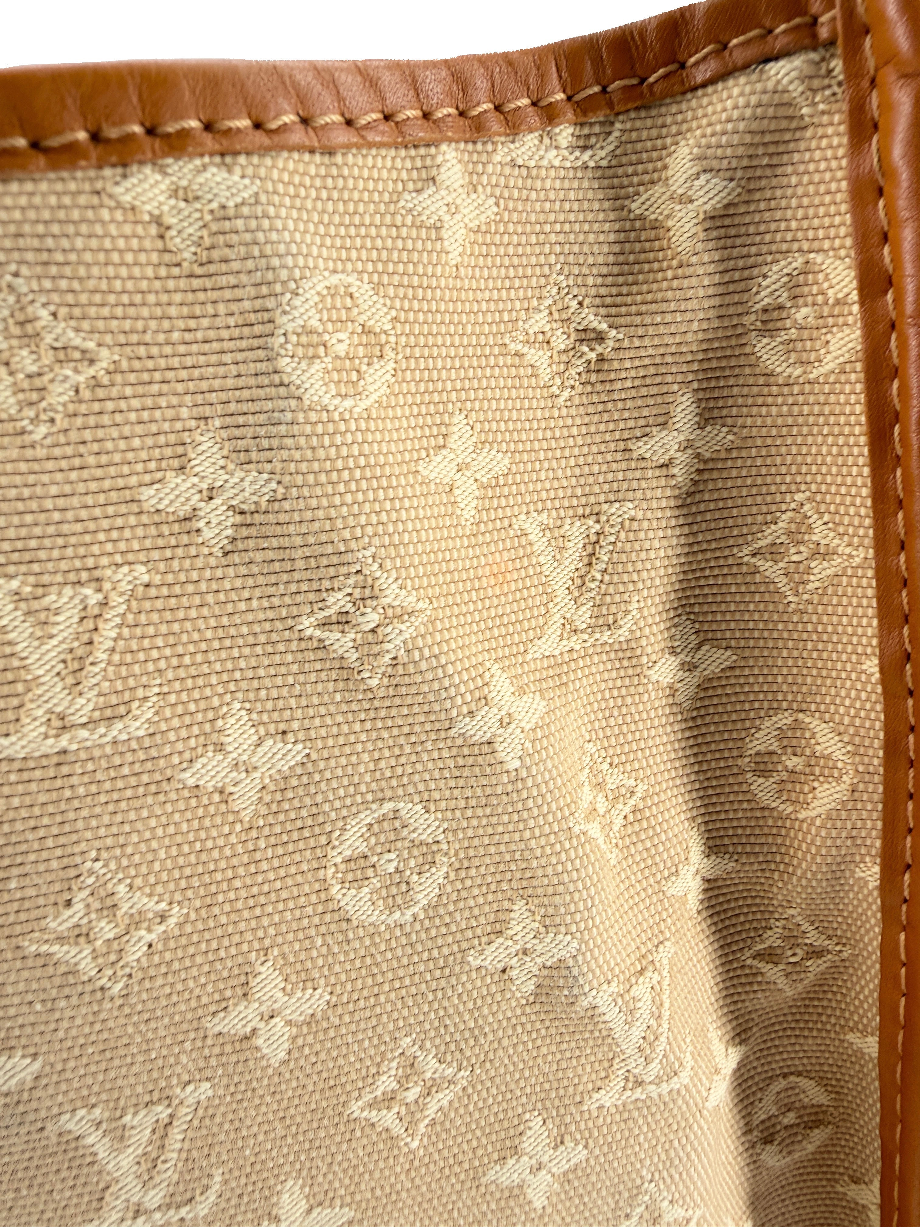 Louis Vuitton beige Mini Lin Mary Kate crossbody VI1024