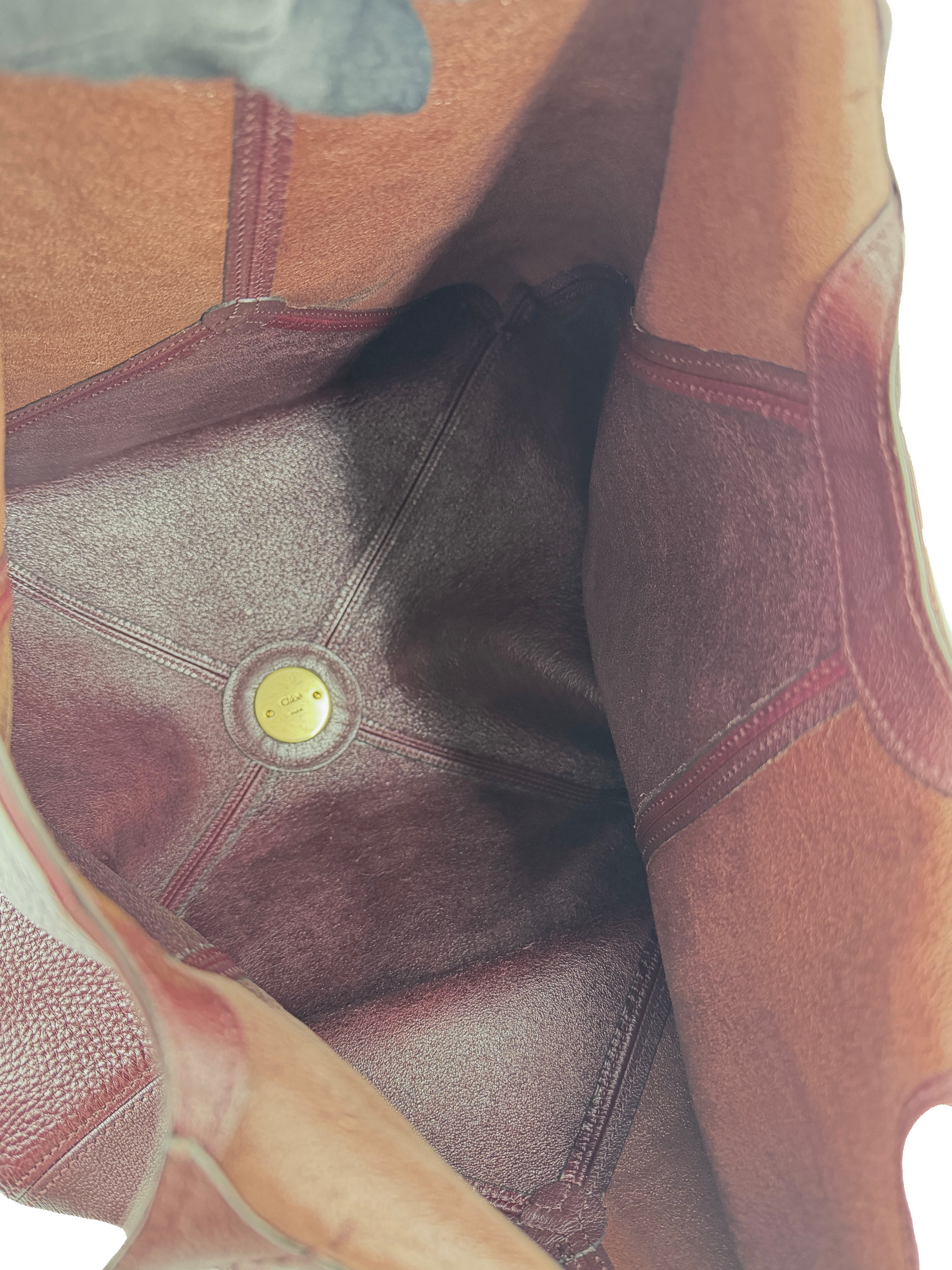 Chloé burgundy medium Balloon Hobo shoulder bag 042511665