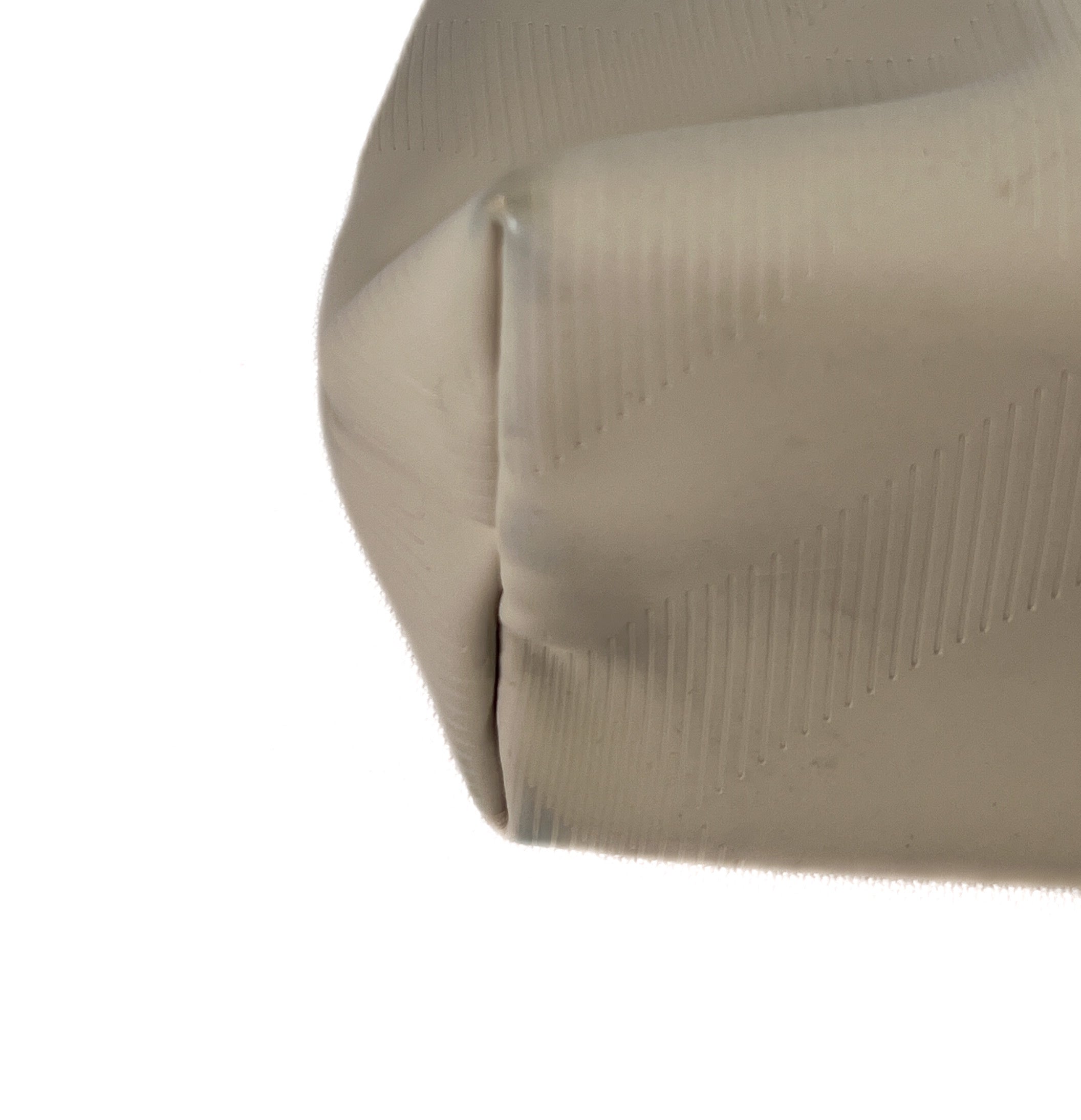 Burberry gray/beige zip pouch