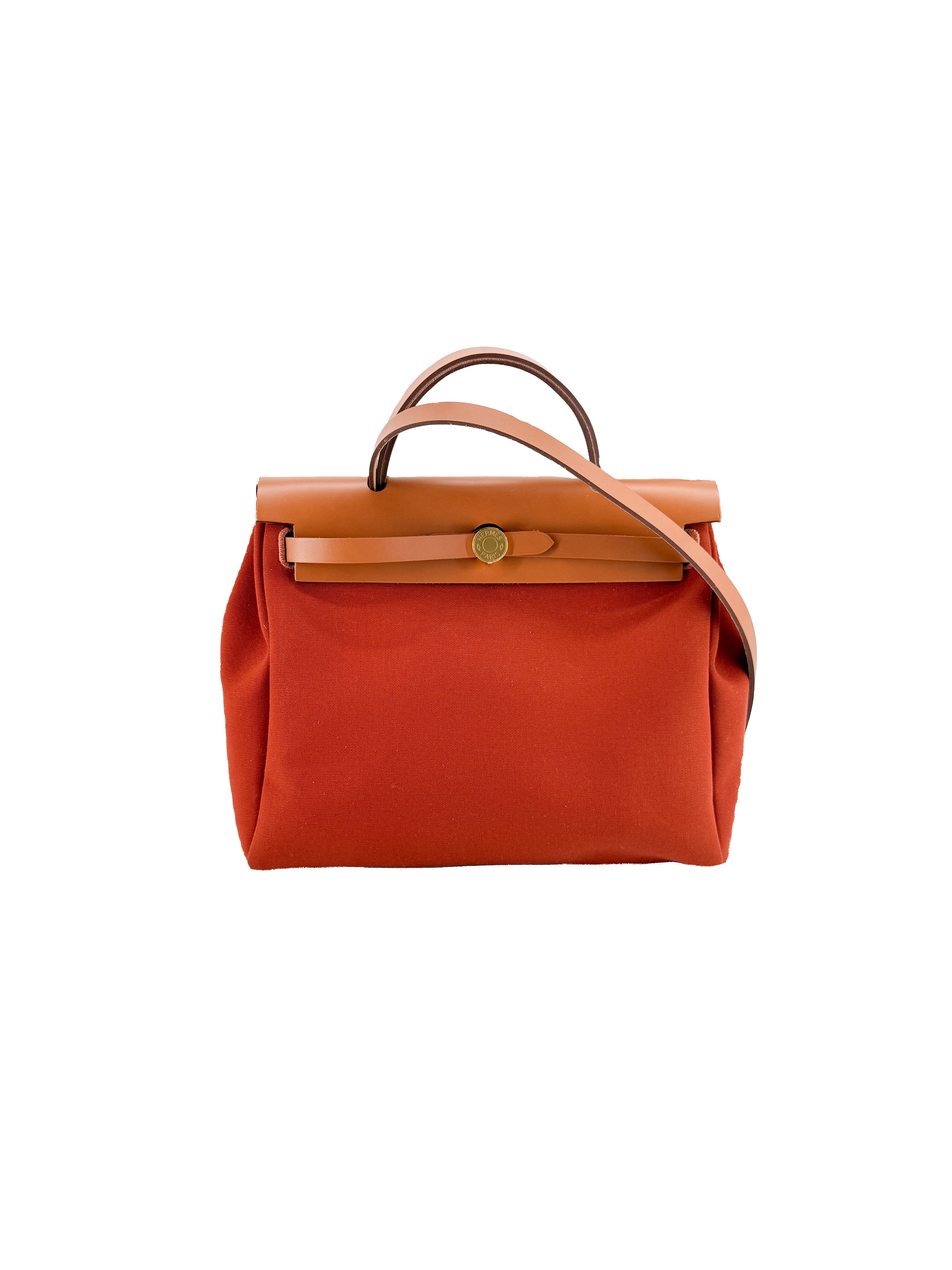 Hermès Herbag Zip 31 Rust U TS 011 AU