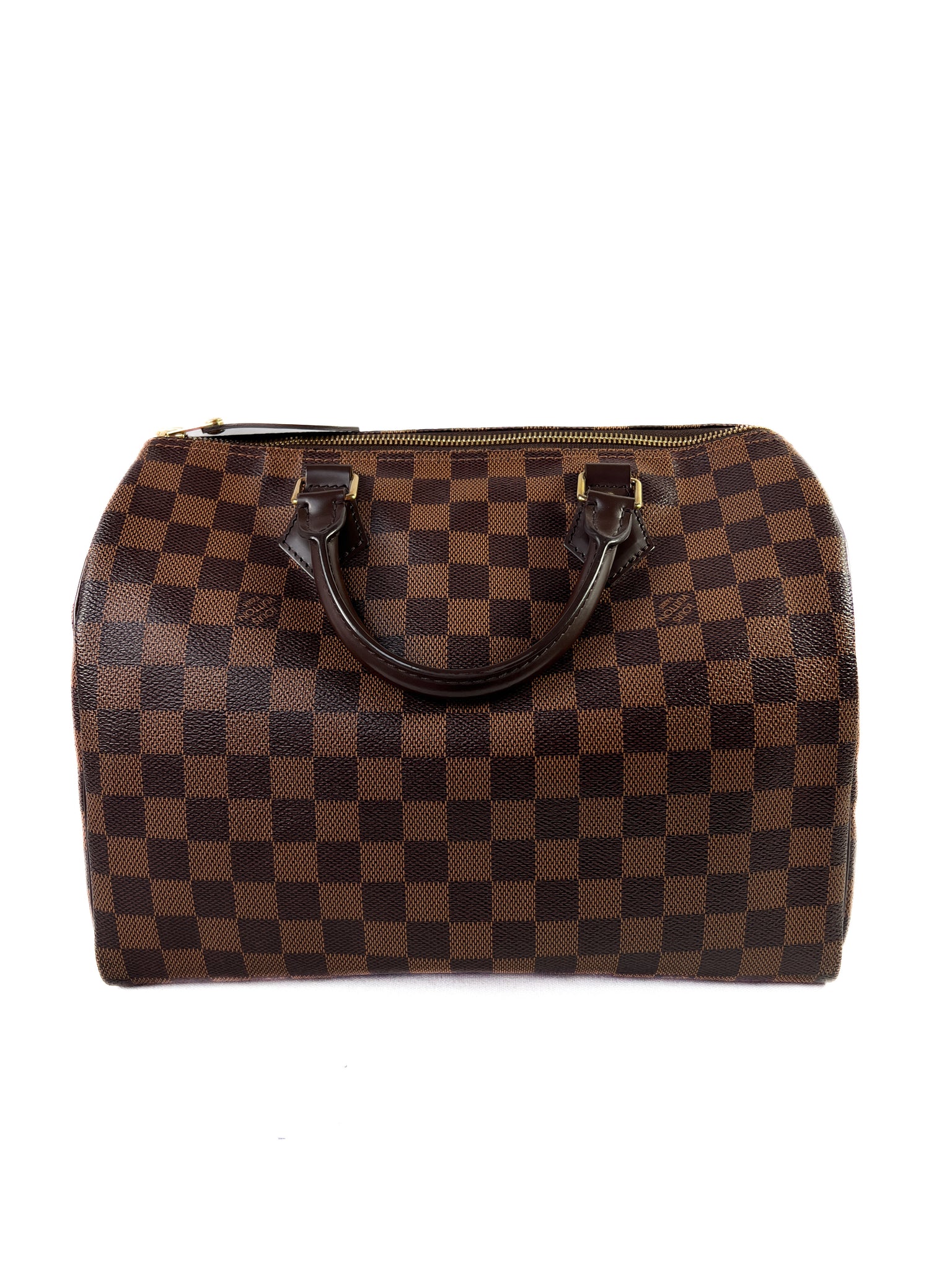 Louis Vuitton damier ebene speedy 30 2014 – My Girlfriend's Wardrobe LLC