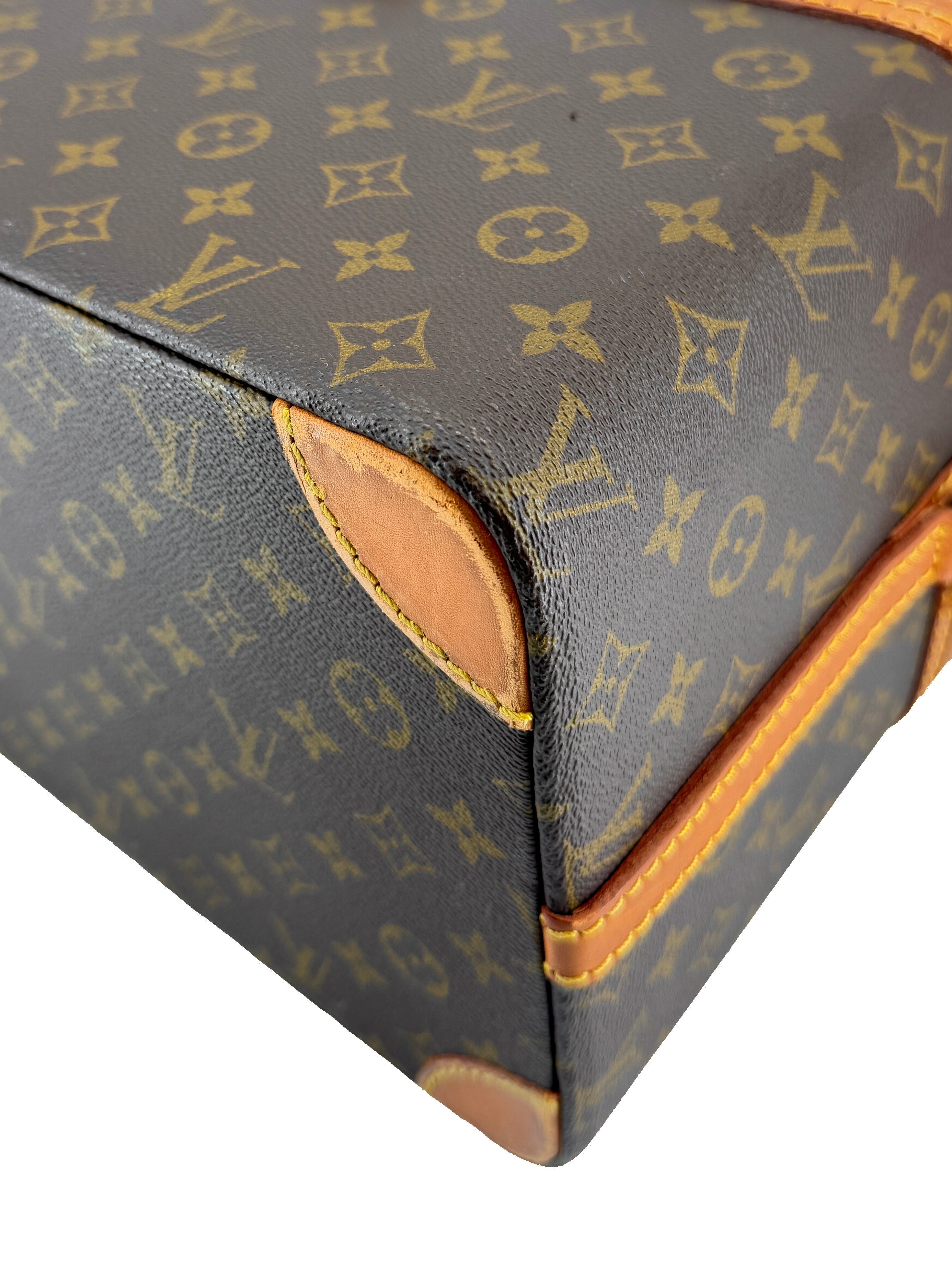 Louis Vuitton monogram vintage Train case