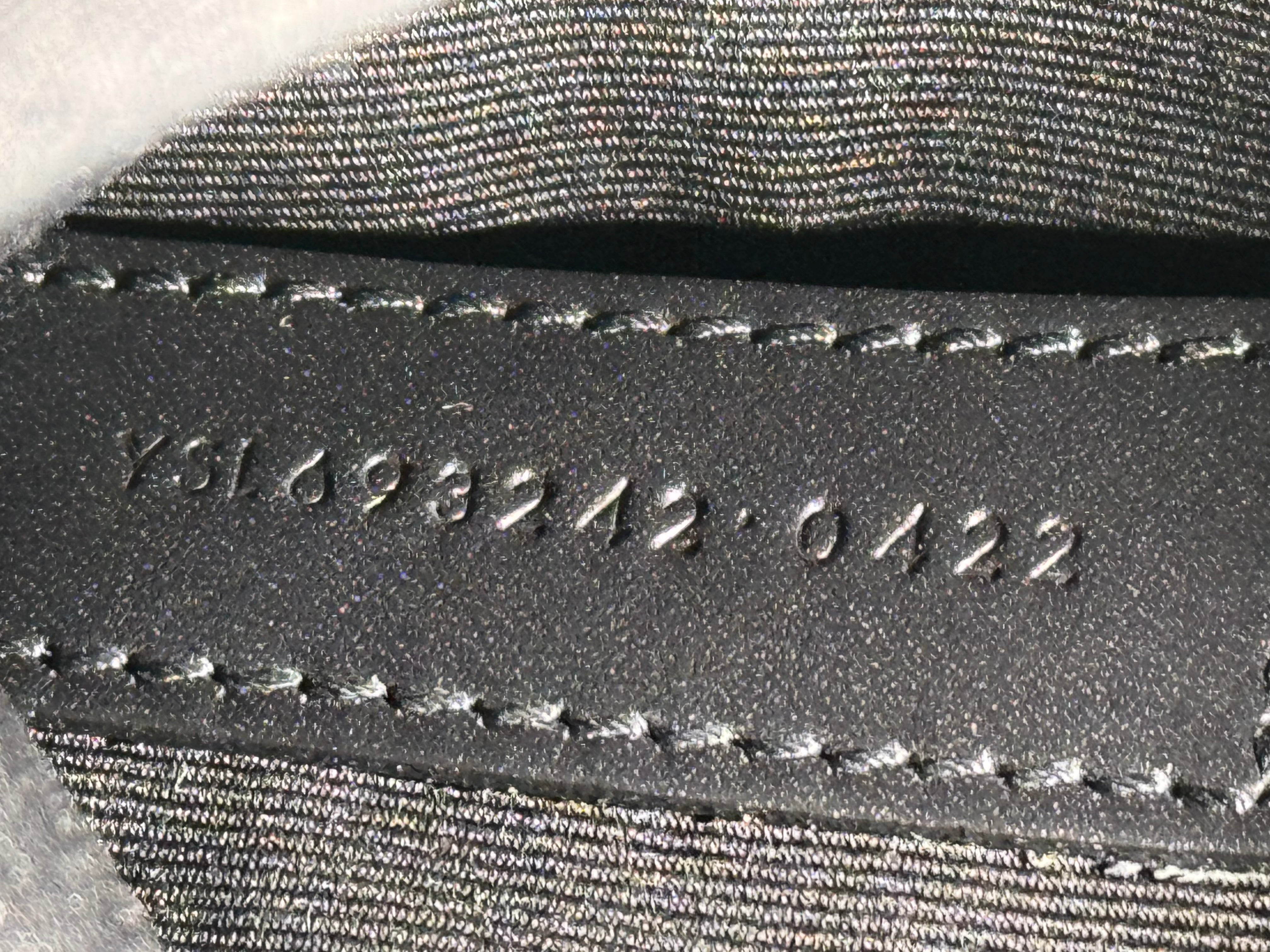 Saint Laurent black Raffia Panier tote YSL693242-0422