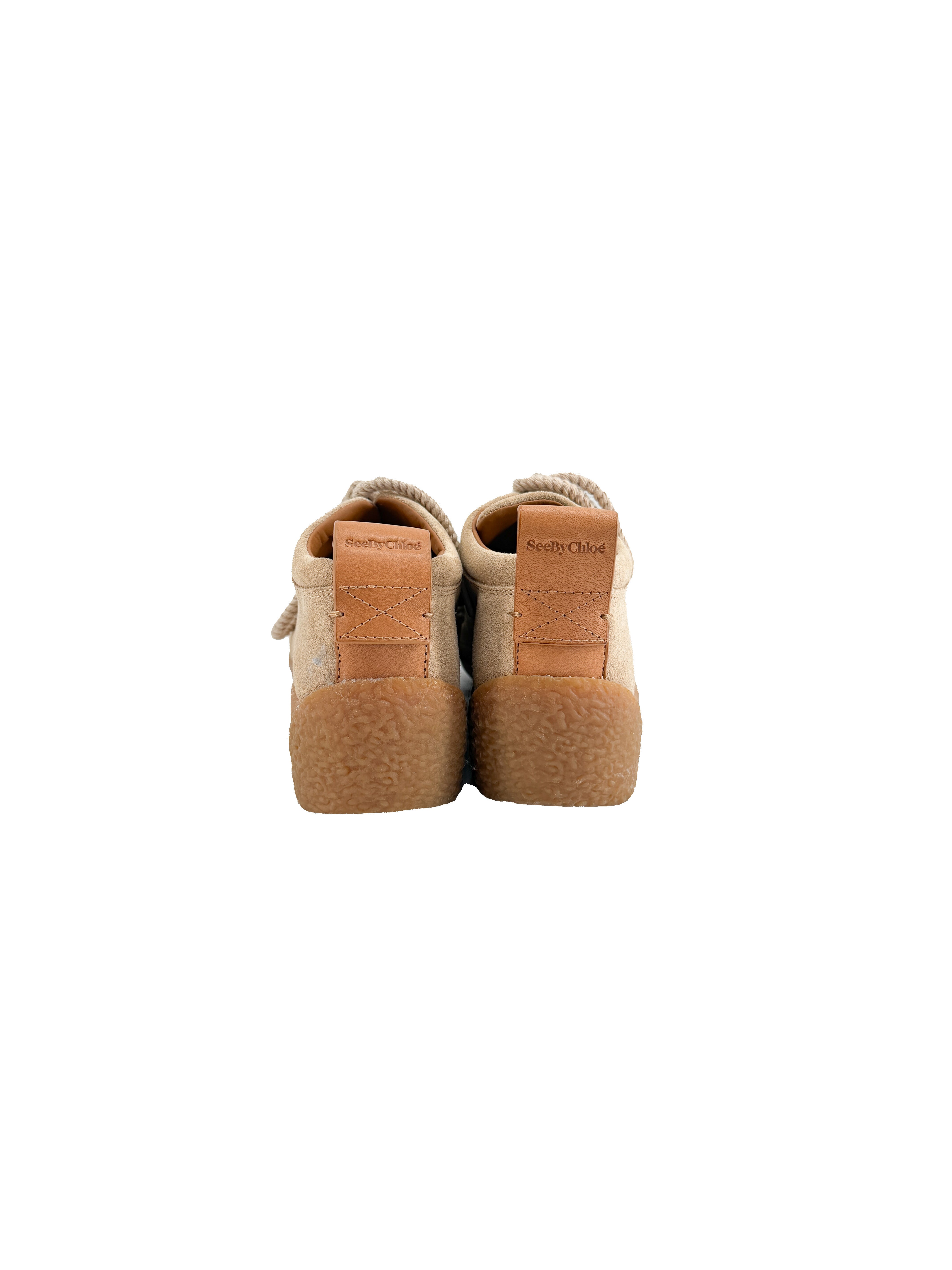 See by Chloé suede platform sneakers size 37 BOX