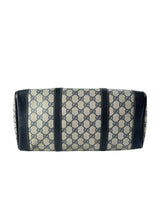 Gucci navy supreme boston bag 138