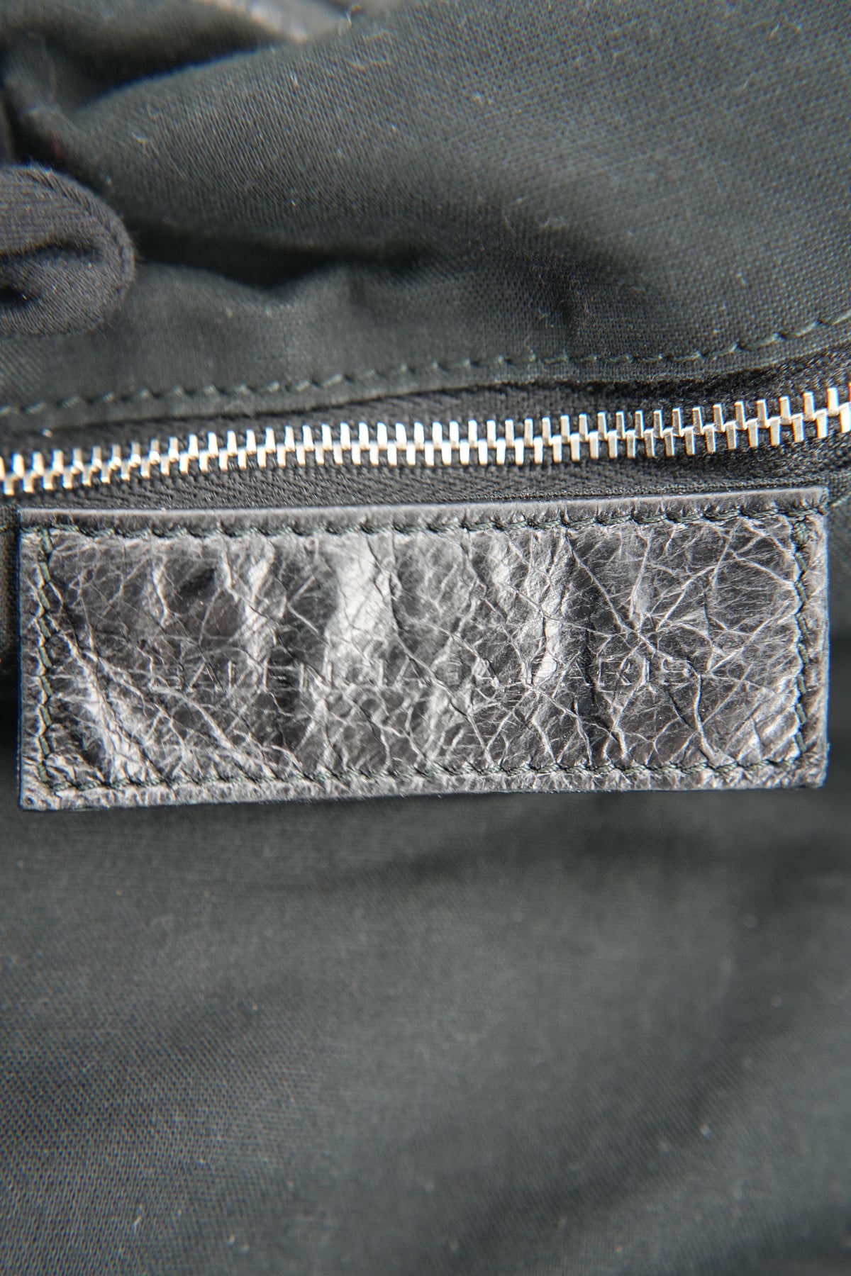Balenciaga black leather Motocross Bridge bag 213048