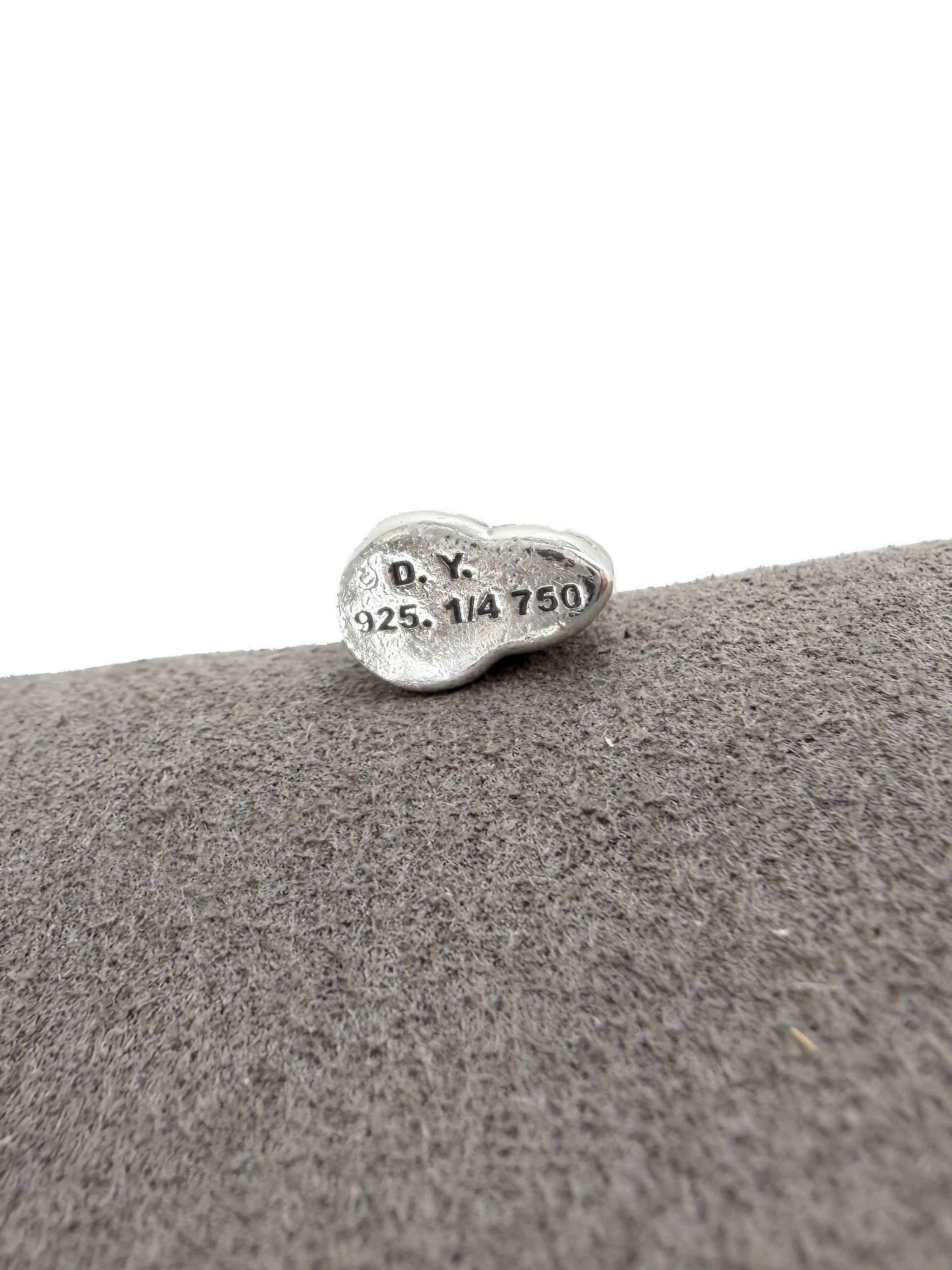 David Yurman sterling silver 18k yellow gold crossover bracelet