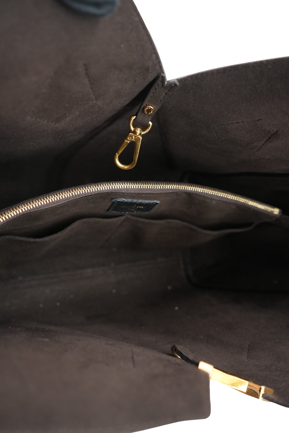 Louis Vuitton monogram black Kimono tote DU0138