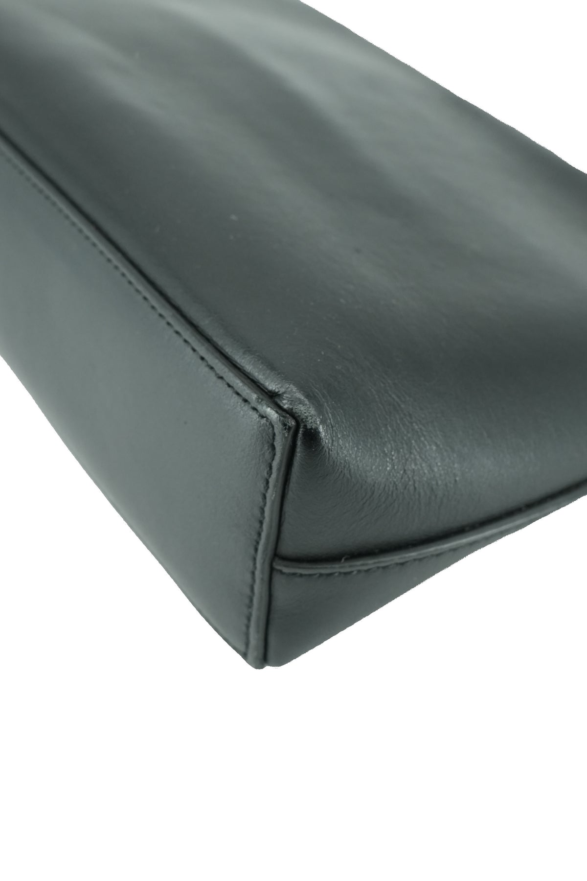 Fendi black Monster eyes pouch clutch 0059