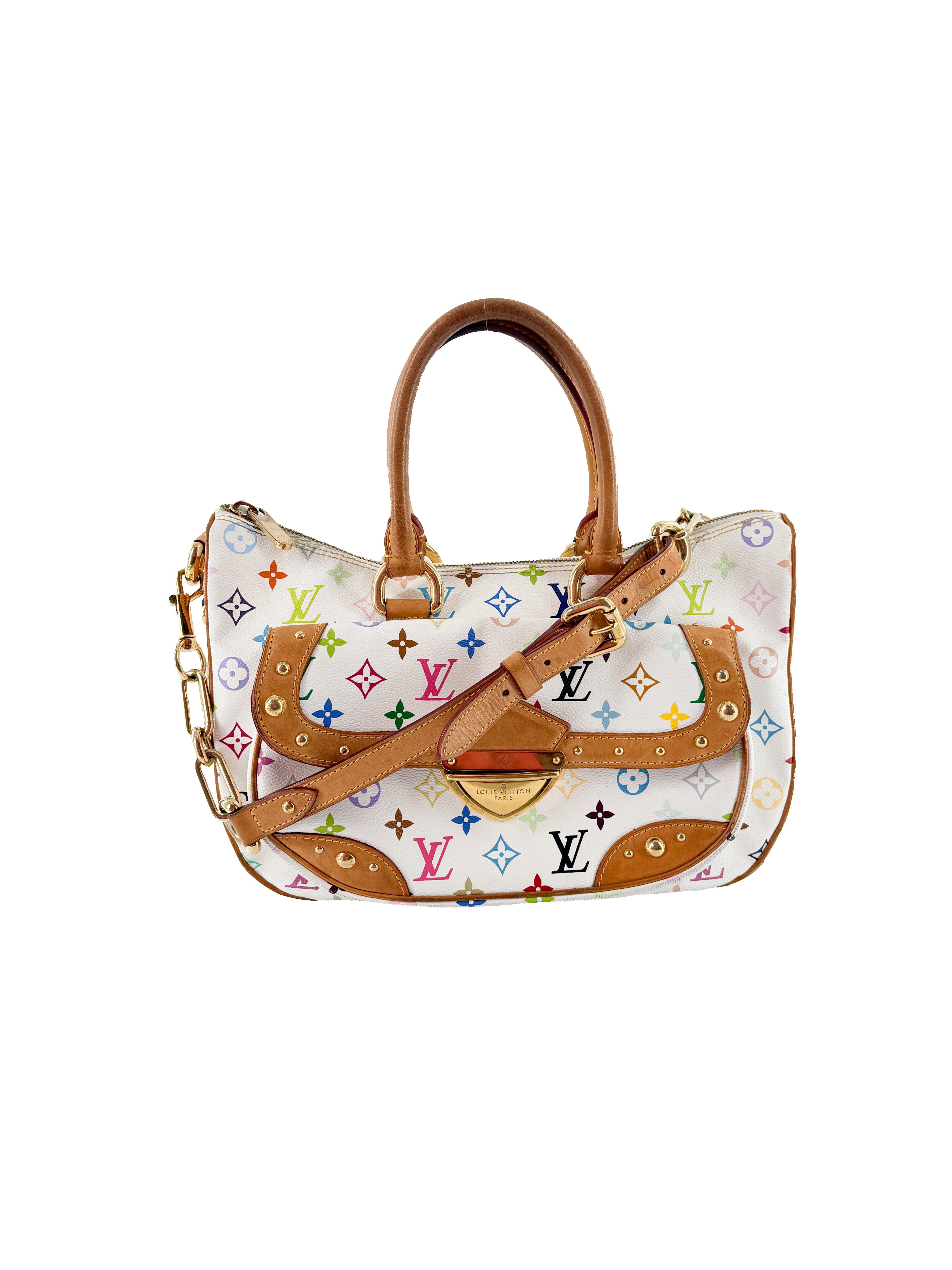 Louis Vuitton white multicolor Rita DU3067