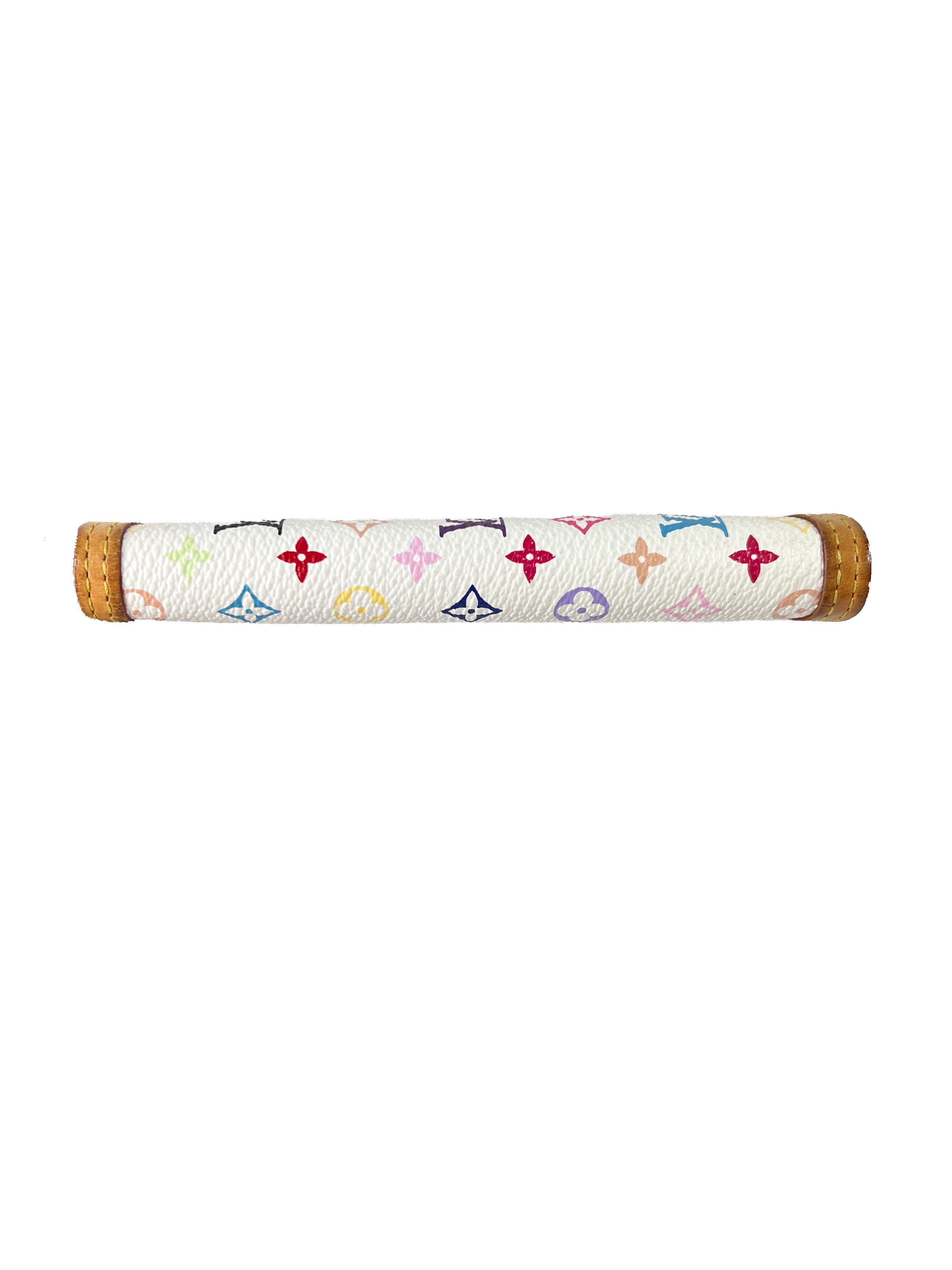 Louis Vuitton monogram white multicolor agenda PM CA0055